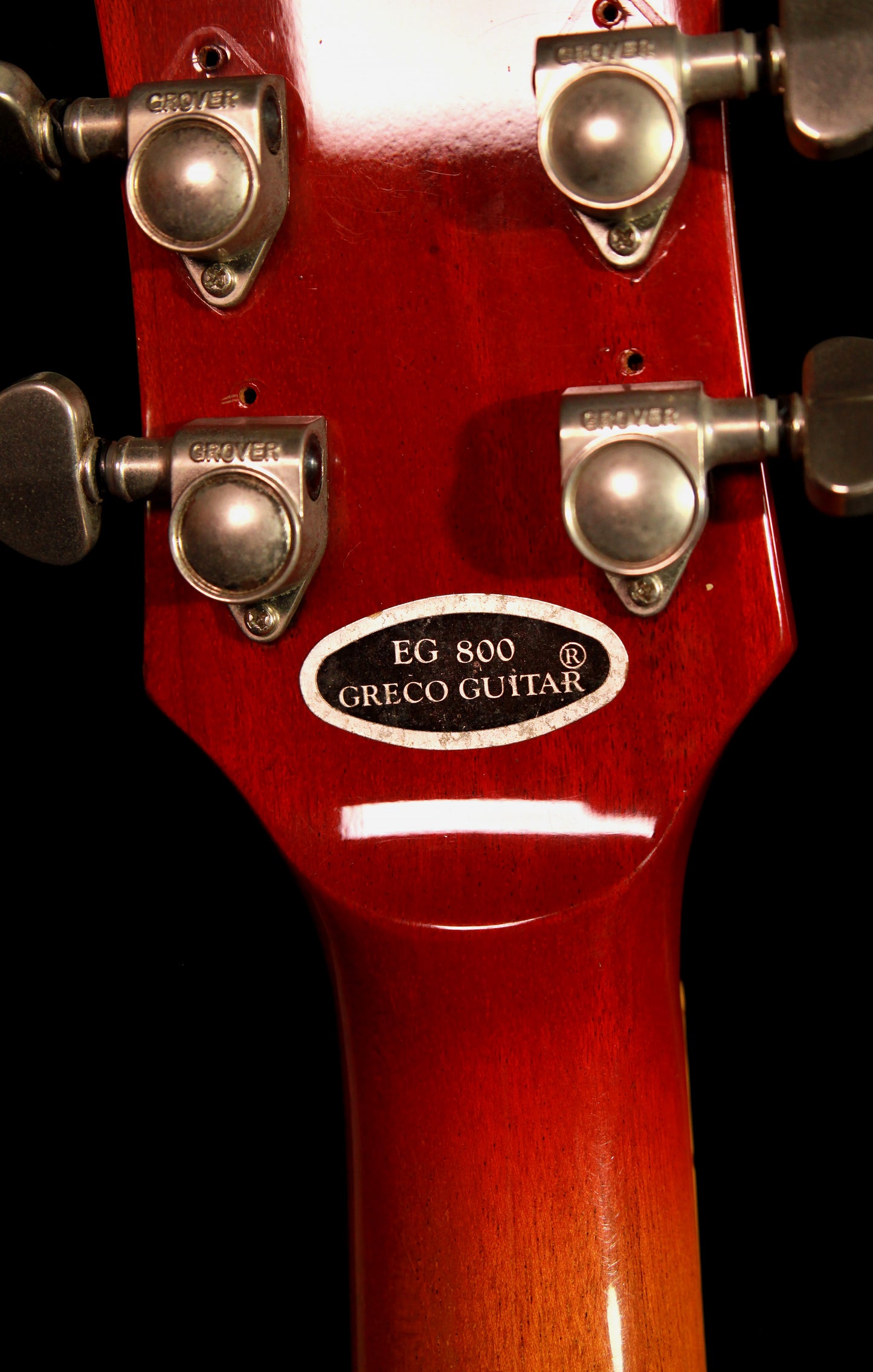 Greco EG-800CR Super Sound Cherry Sunburst 1981 (Les Paul Custom Lawsuit)