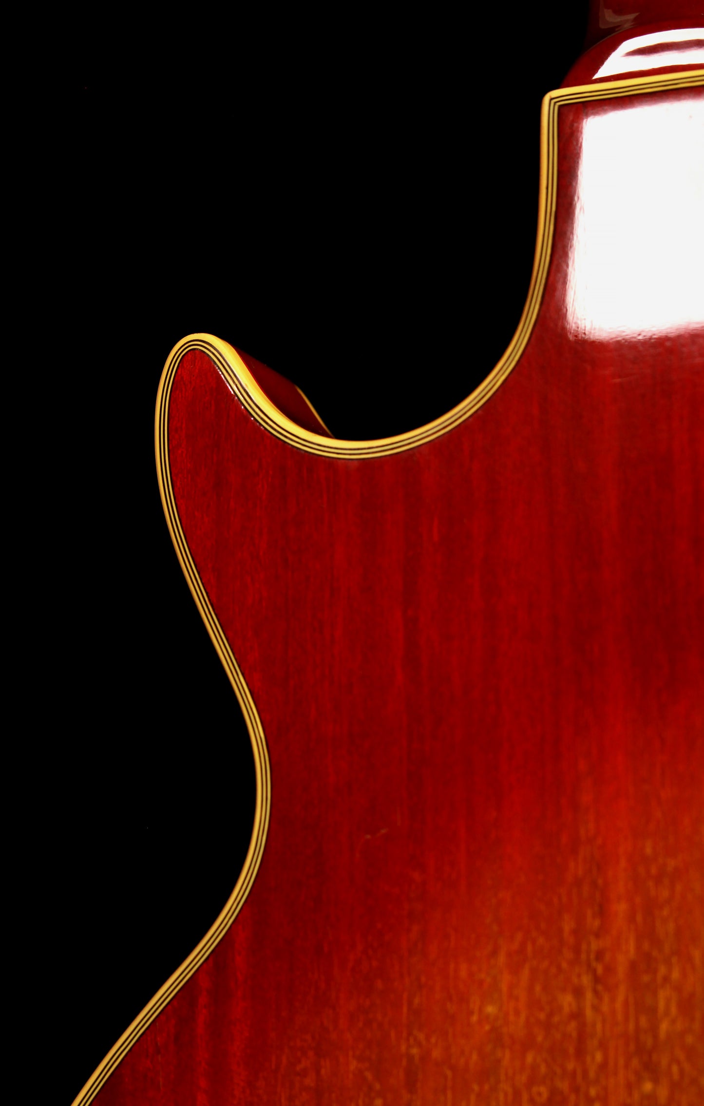 Greco EG-800CR Super Sound Cherry Sunburst 1981 (Les Paul Custom Lawsuit)