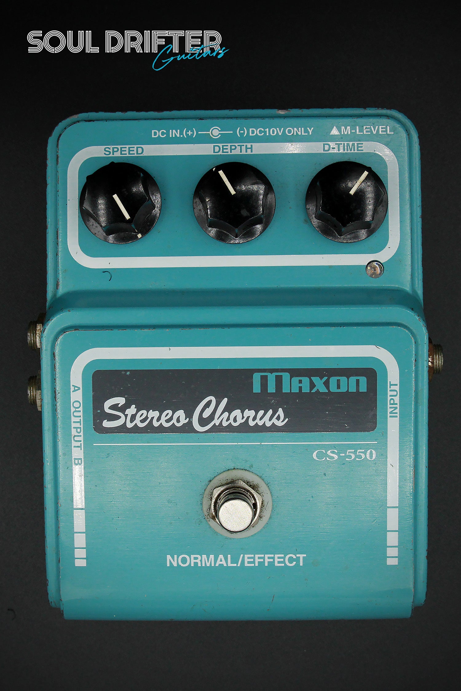 Maxon Stereo Chorus CS-550 with Adapter