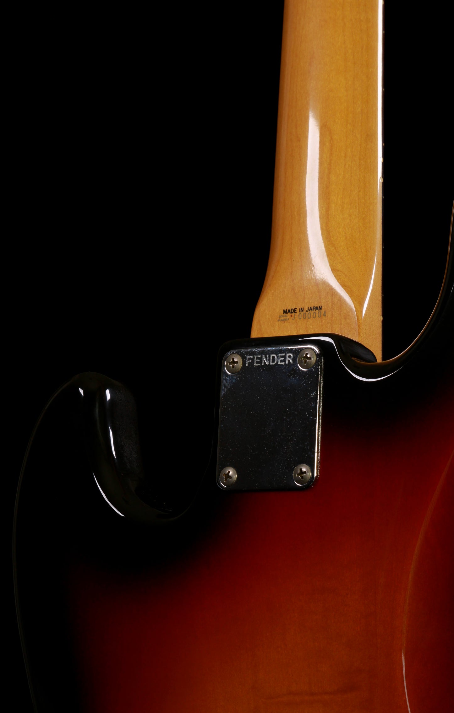 Fender Japan Jazz Bass JB-62 3 Tone Sunburst 1989-1990