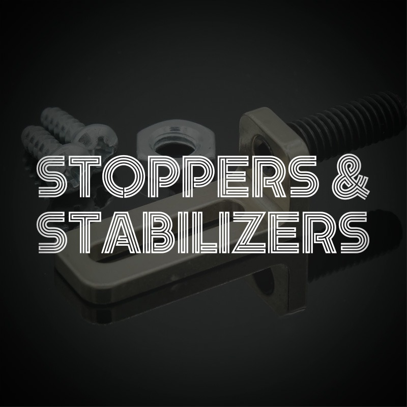 Stoppers & Stabilizers Collection - FU-Tone, ShredNeck, AxLabs, Rockinger