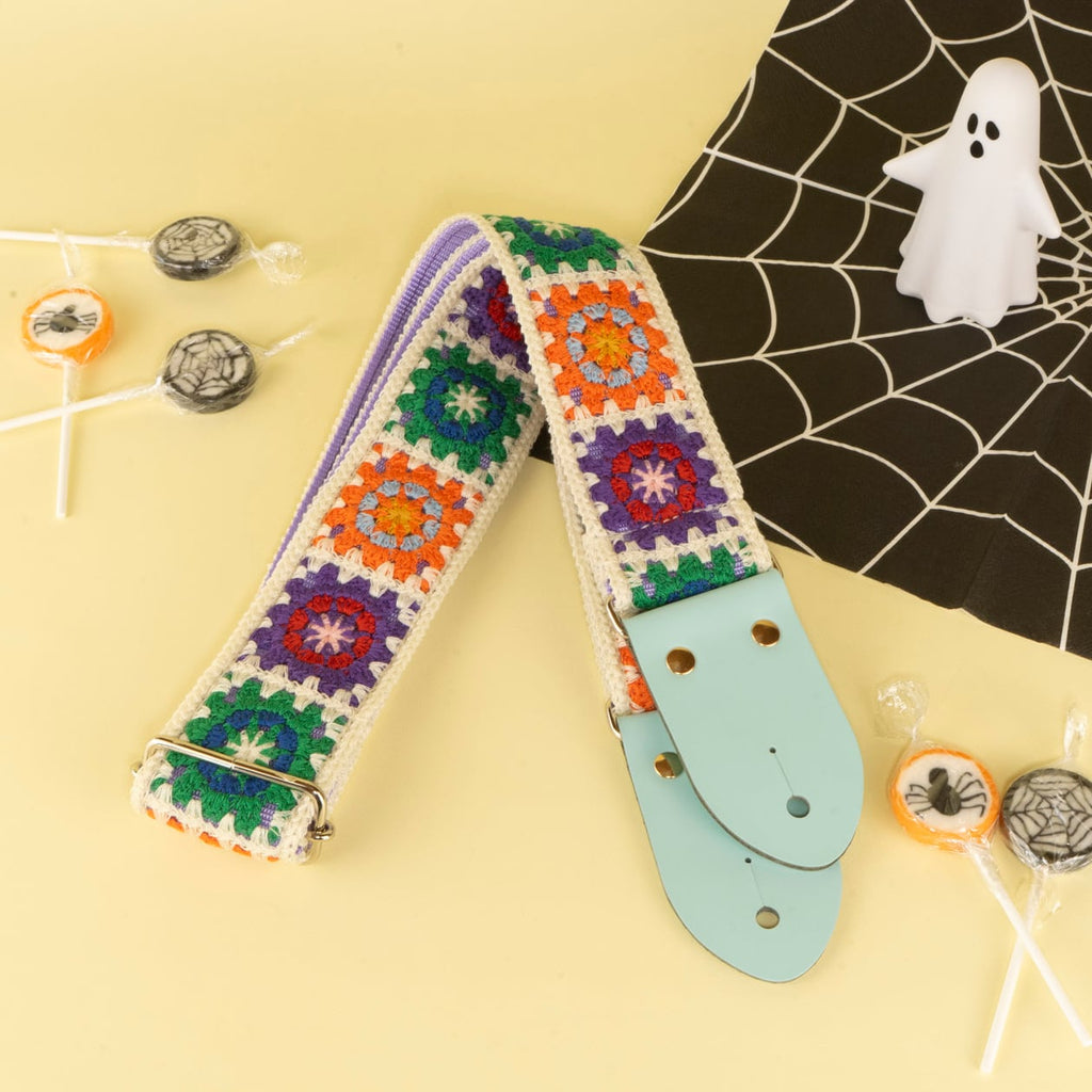 tsundrum_chan Crochet Guitar Strap Dark