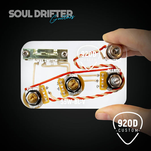 920D Stratocaster® Blender Wiring Harness Upgrade S5W-BL-V
