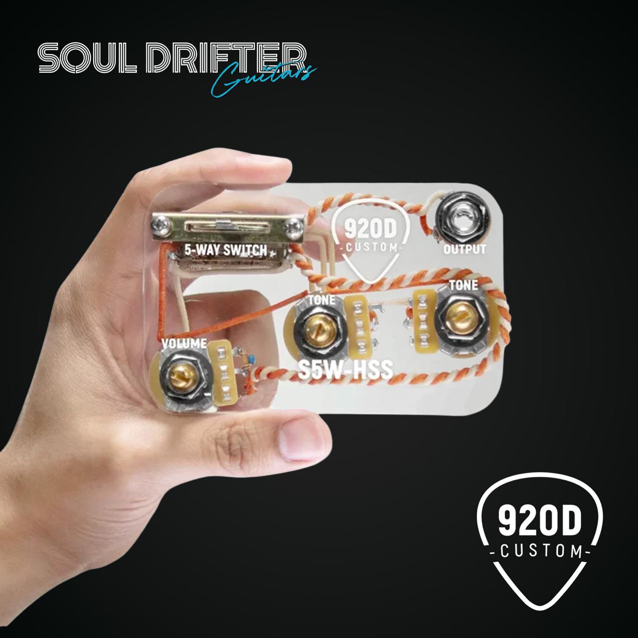 920D Stratocaster® Wiring Harness Upgrade - S5W-HSS