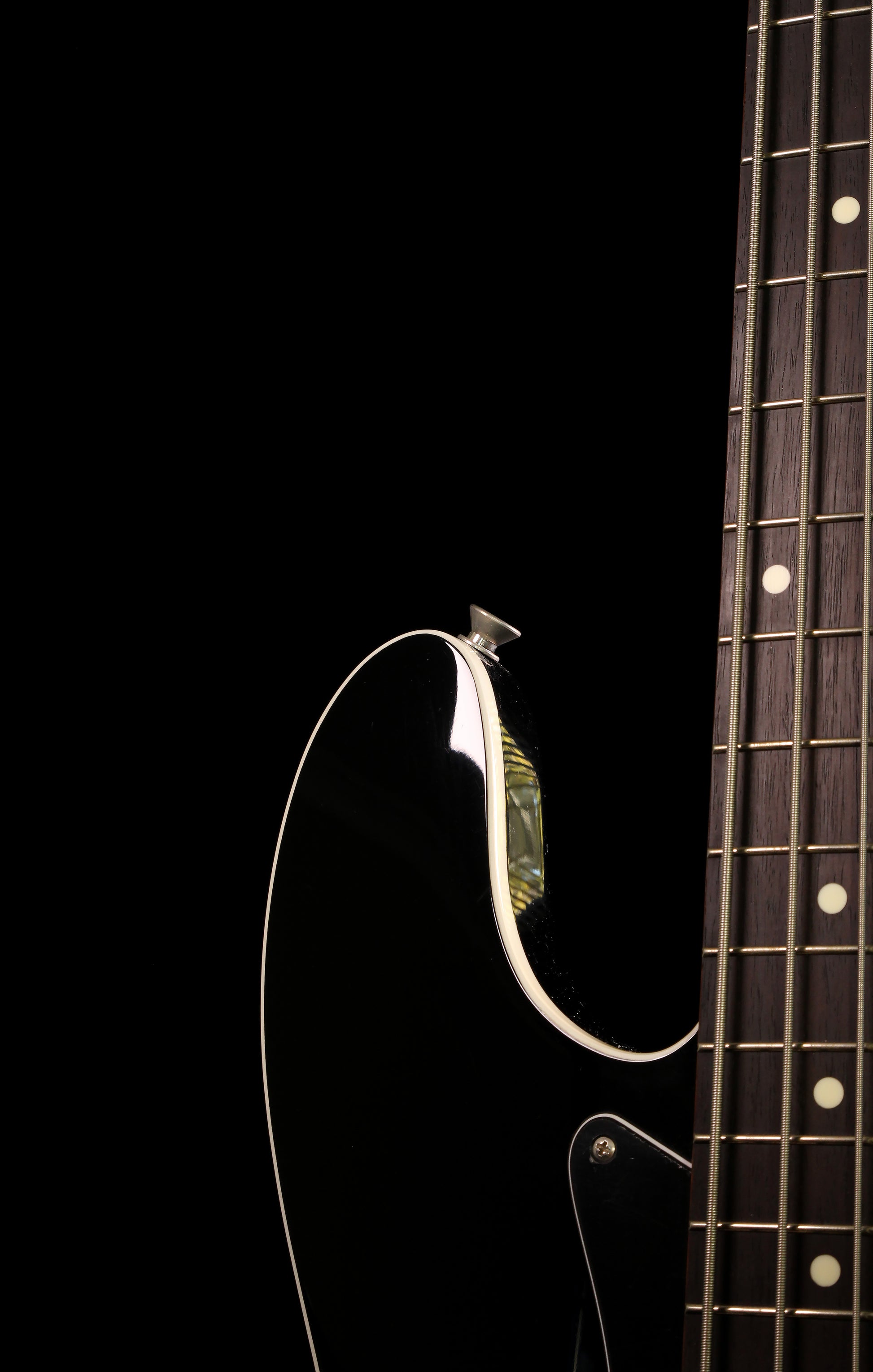 Fender Japan Aerodyne AJB Jazz Bass Black 2017