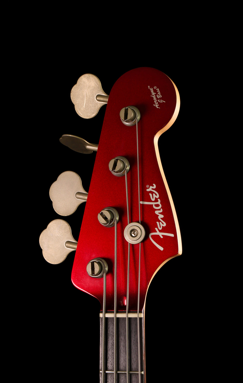 Fender Japan Aerodyne AJB Medium Scale Jazz Bass Candy Apple Red