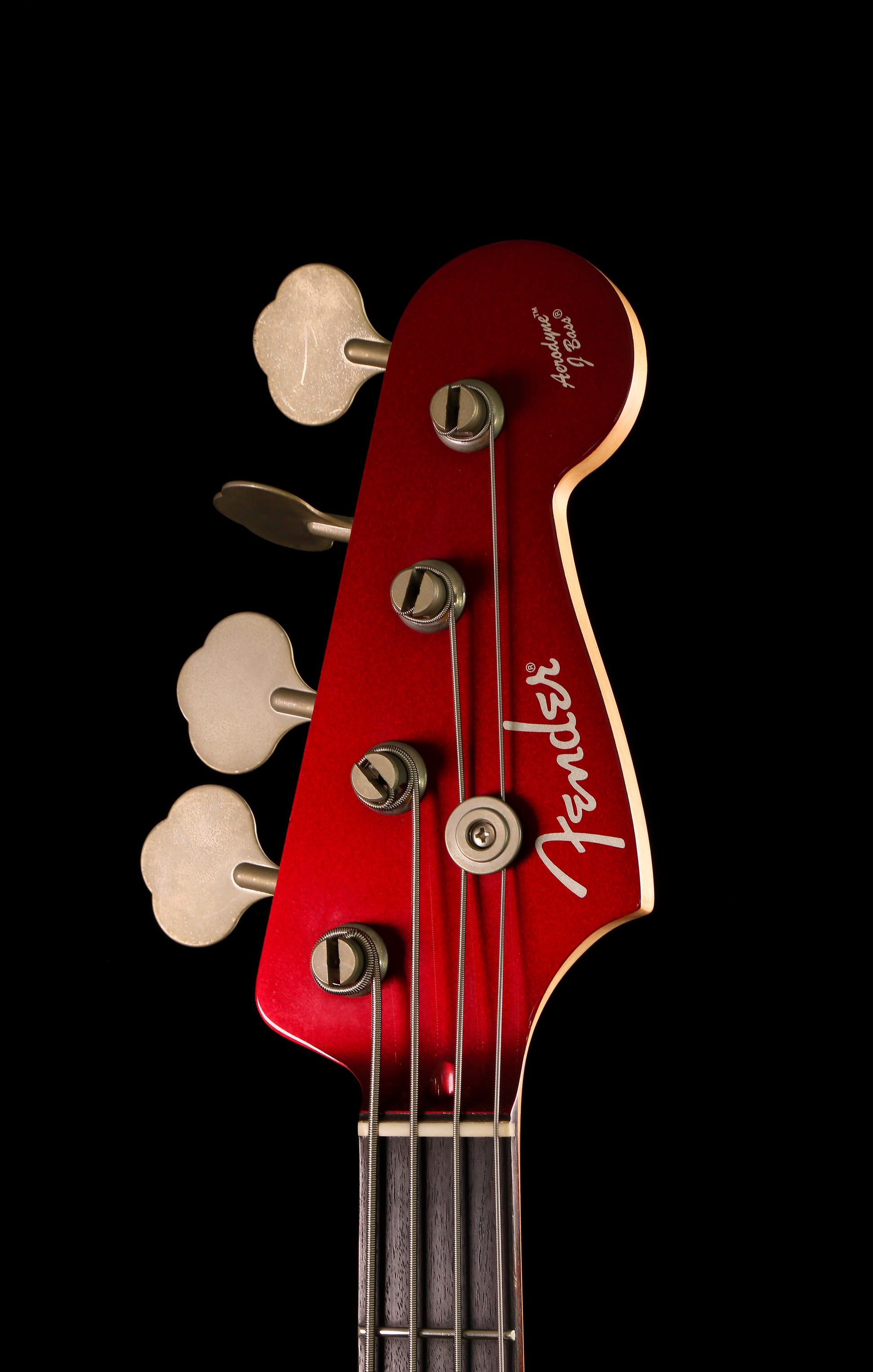 Fender Japan Aerodyne AJB Medium Scale Jazz Bass Candy Apple Red