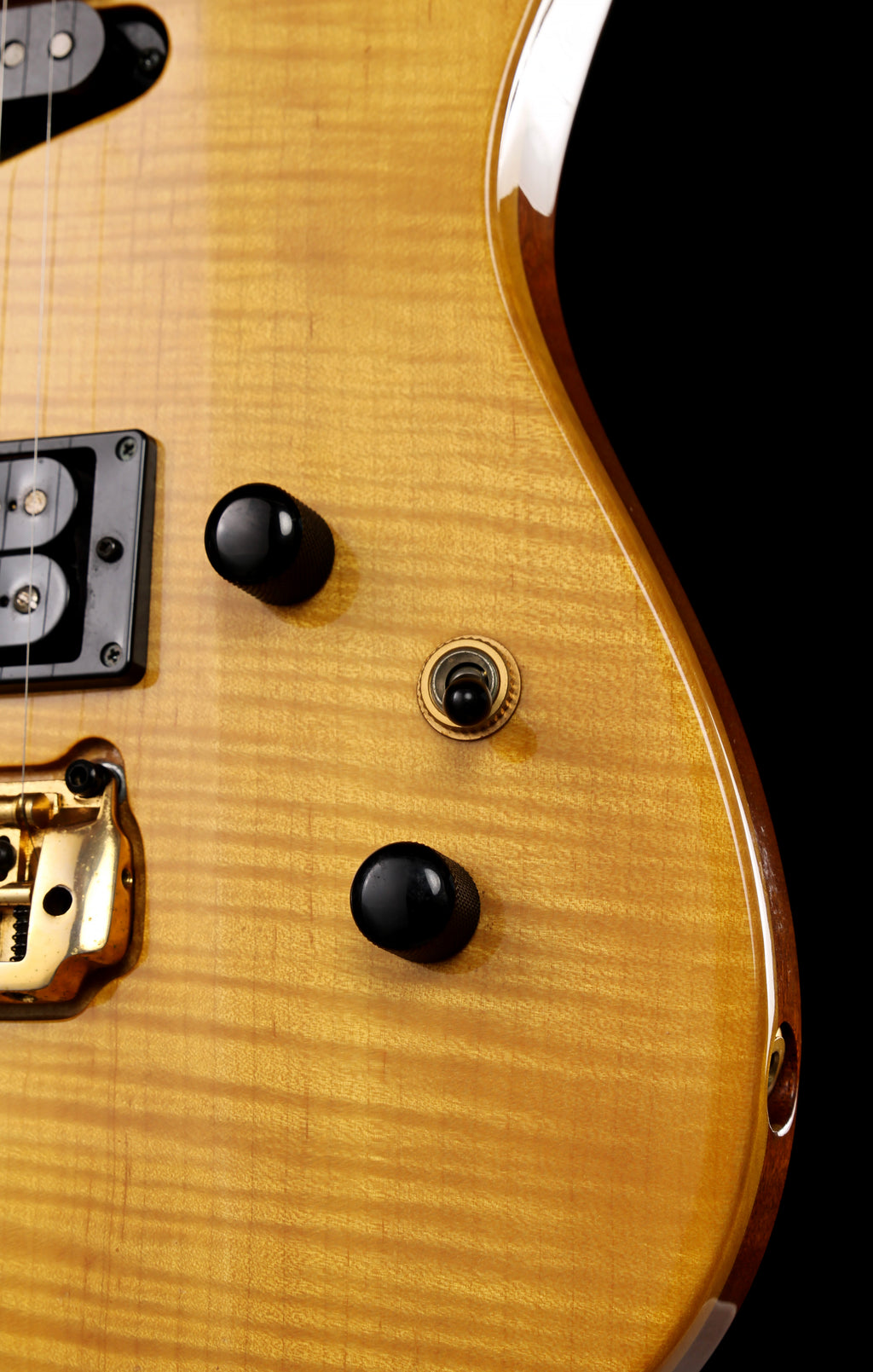 Aria Pro AQ-02S Musician Line Super Strat Natural Seymour Duncan Pickups, Ebony Fingerboard