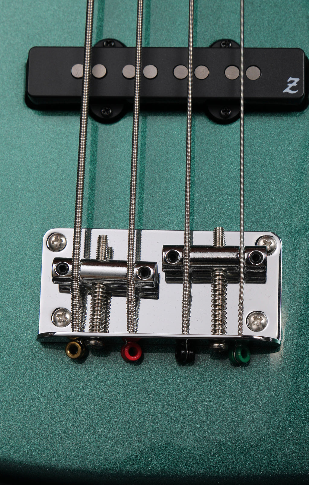 Atelier Z BabyZ-4J Short Scale Bass Metallic Sherwood Green