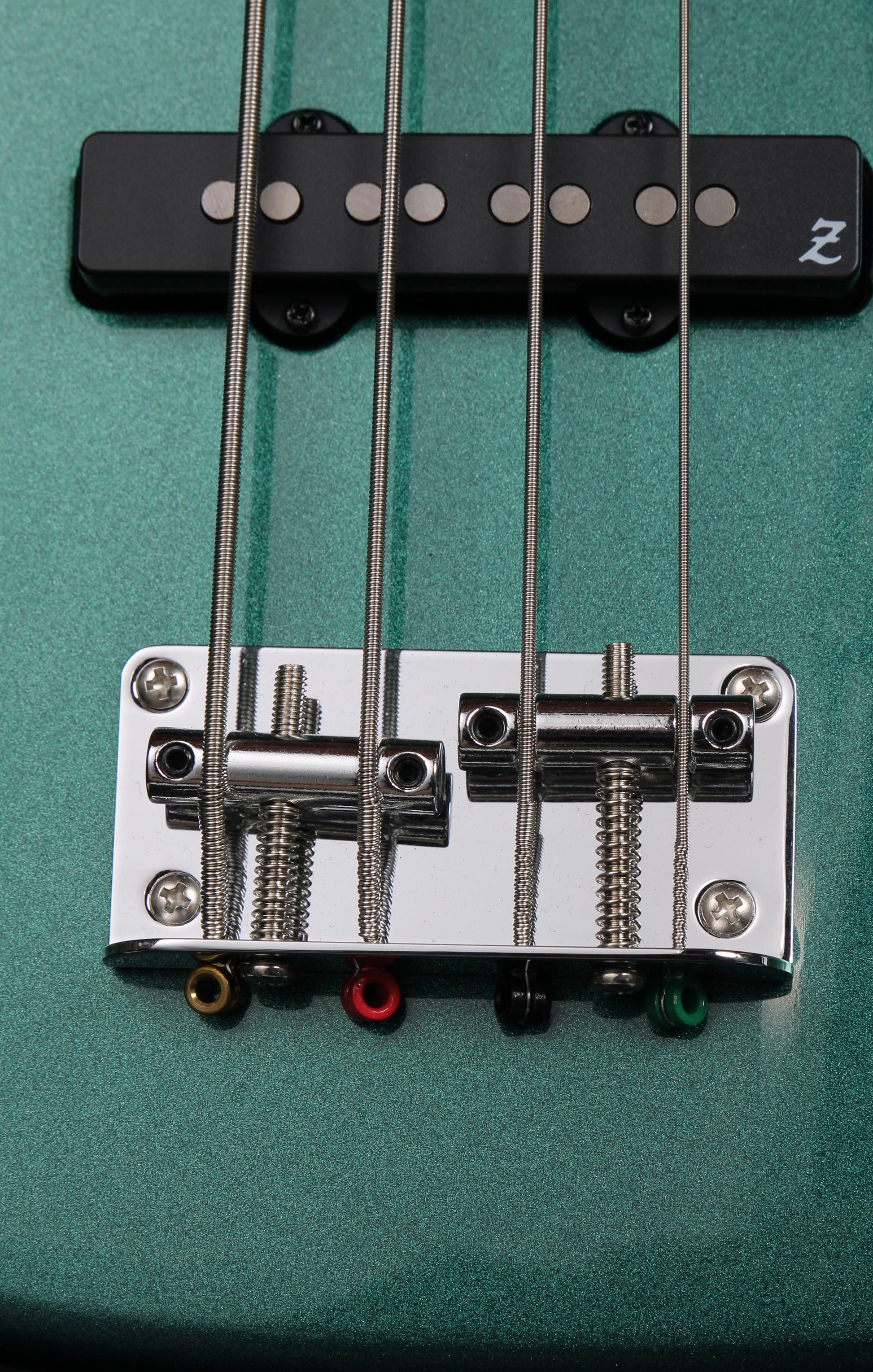 Atelier Z BabyZ-4J Short Scale Bass Metallic Sherwood Green