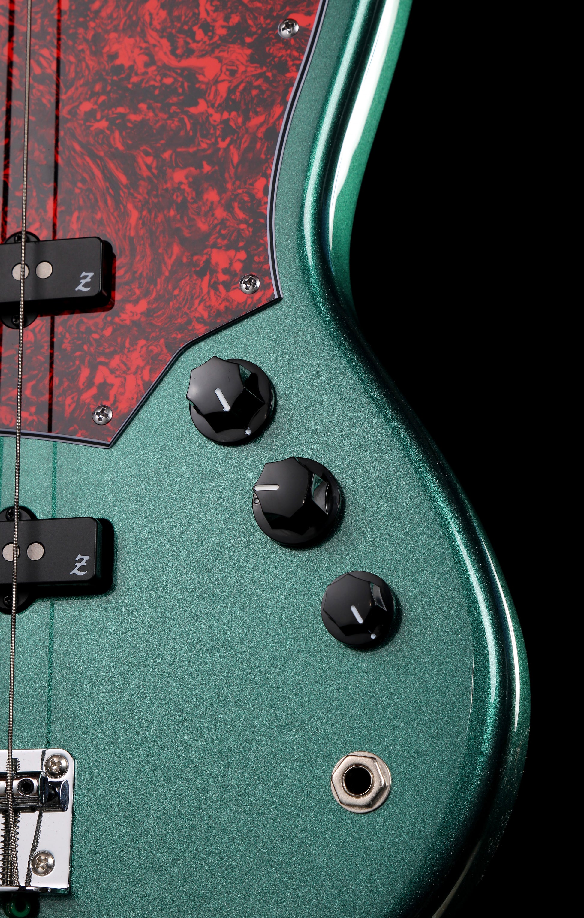 Atelier Z BabyZ-4J Short Scale Bass Metallic Sherwood Green