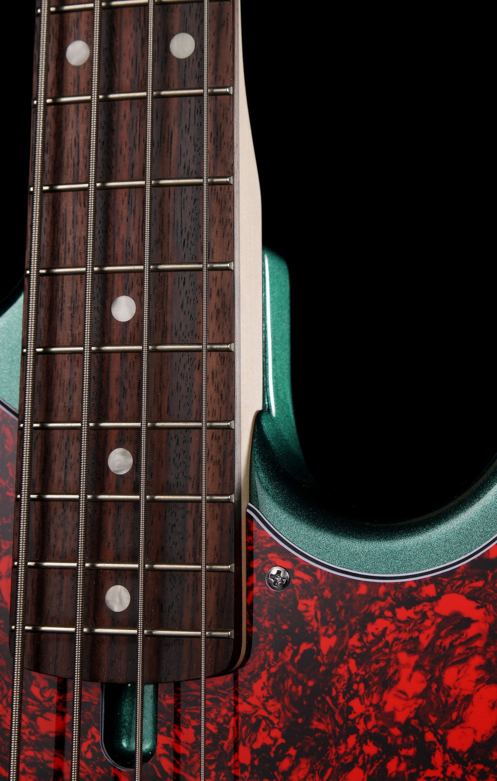 Atelier Z BabyZ-4J Short Scale Bass Metallic Sherwood Green