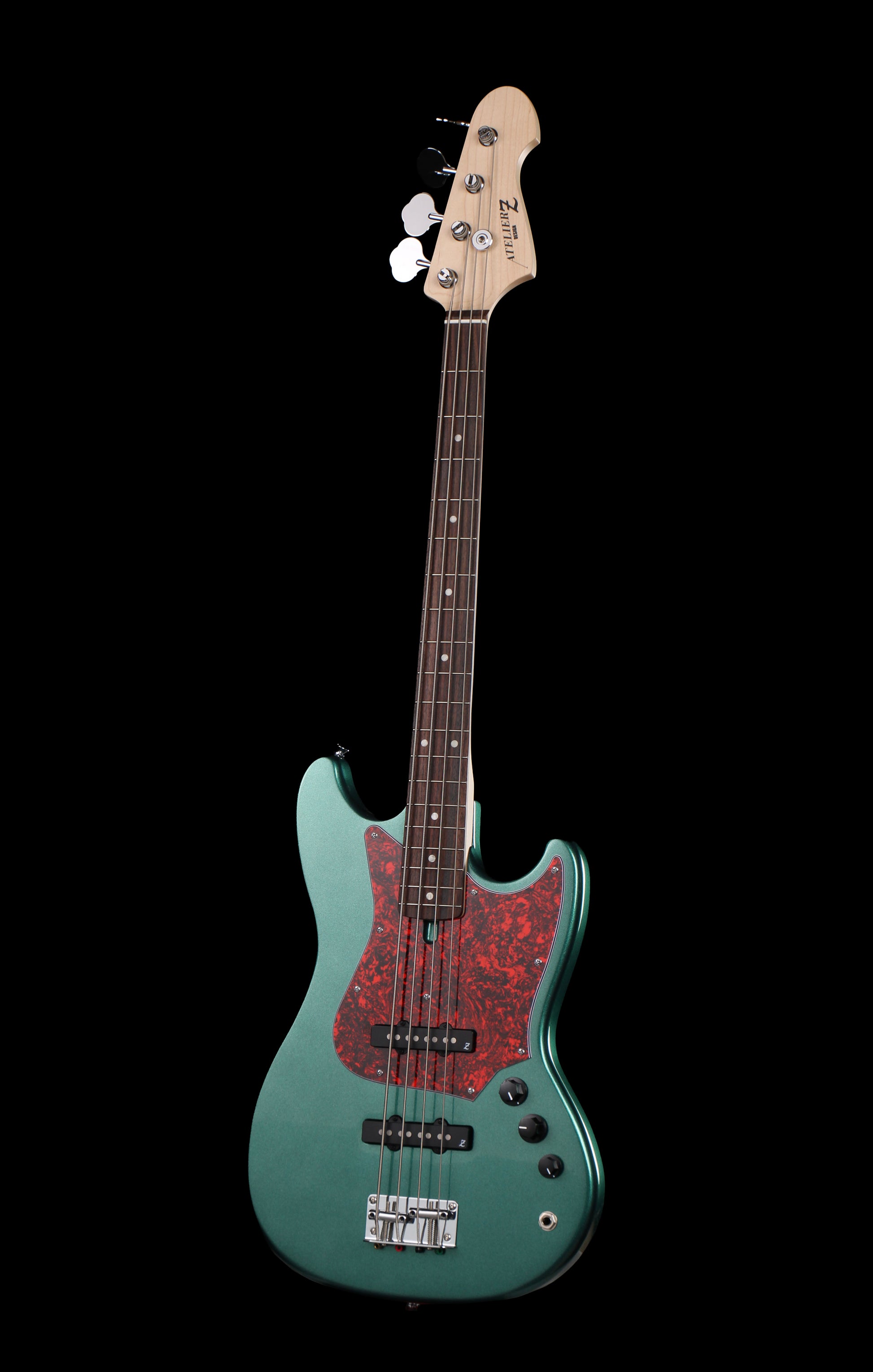 Atelier Z BabyZ-4J Short Scale Bass Metallic Sherwood Green
