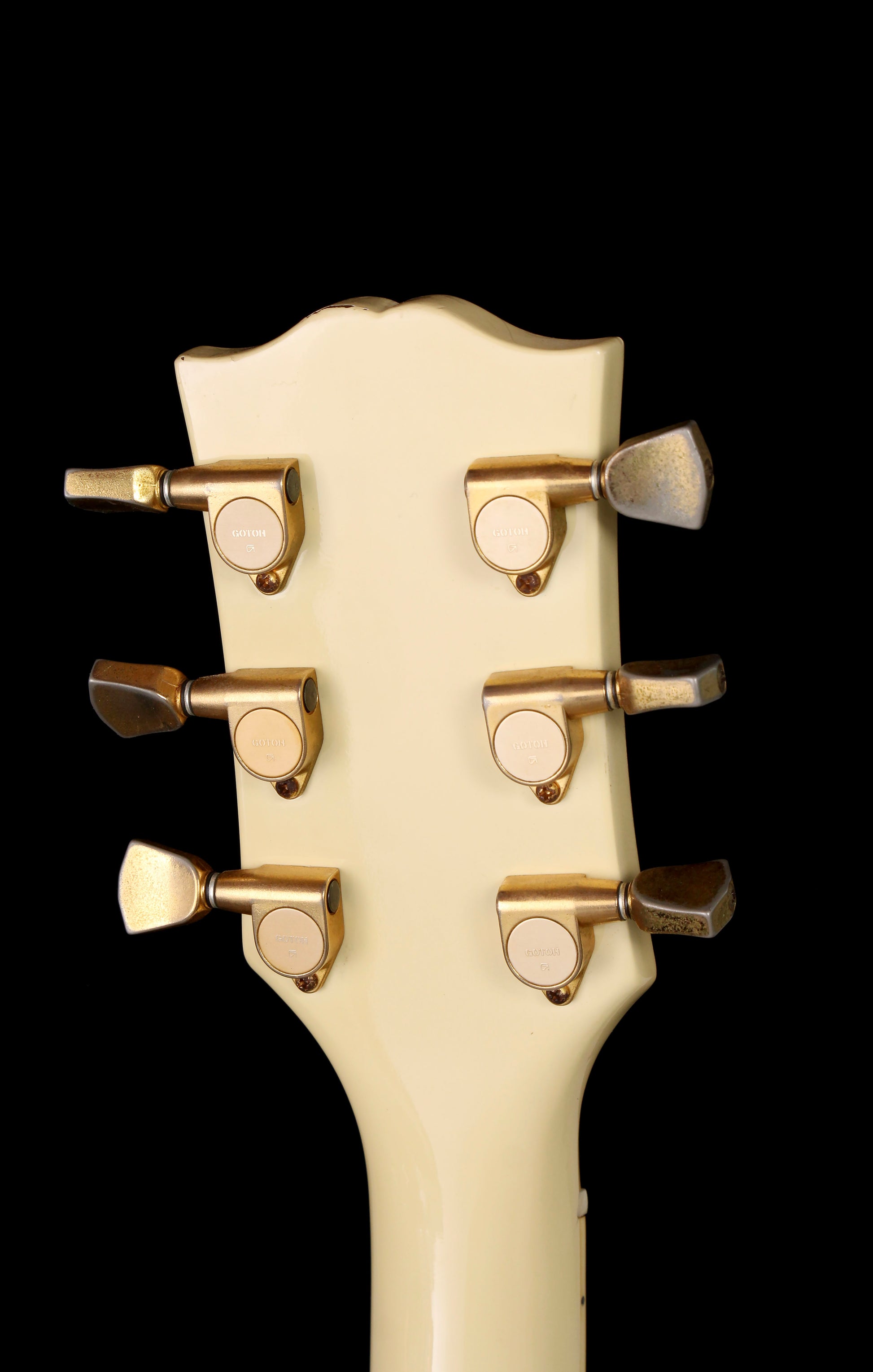 Burny RLC-70 Les Paul Custom MIJ Antique White