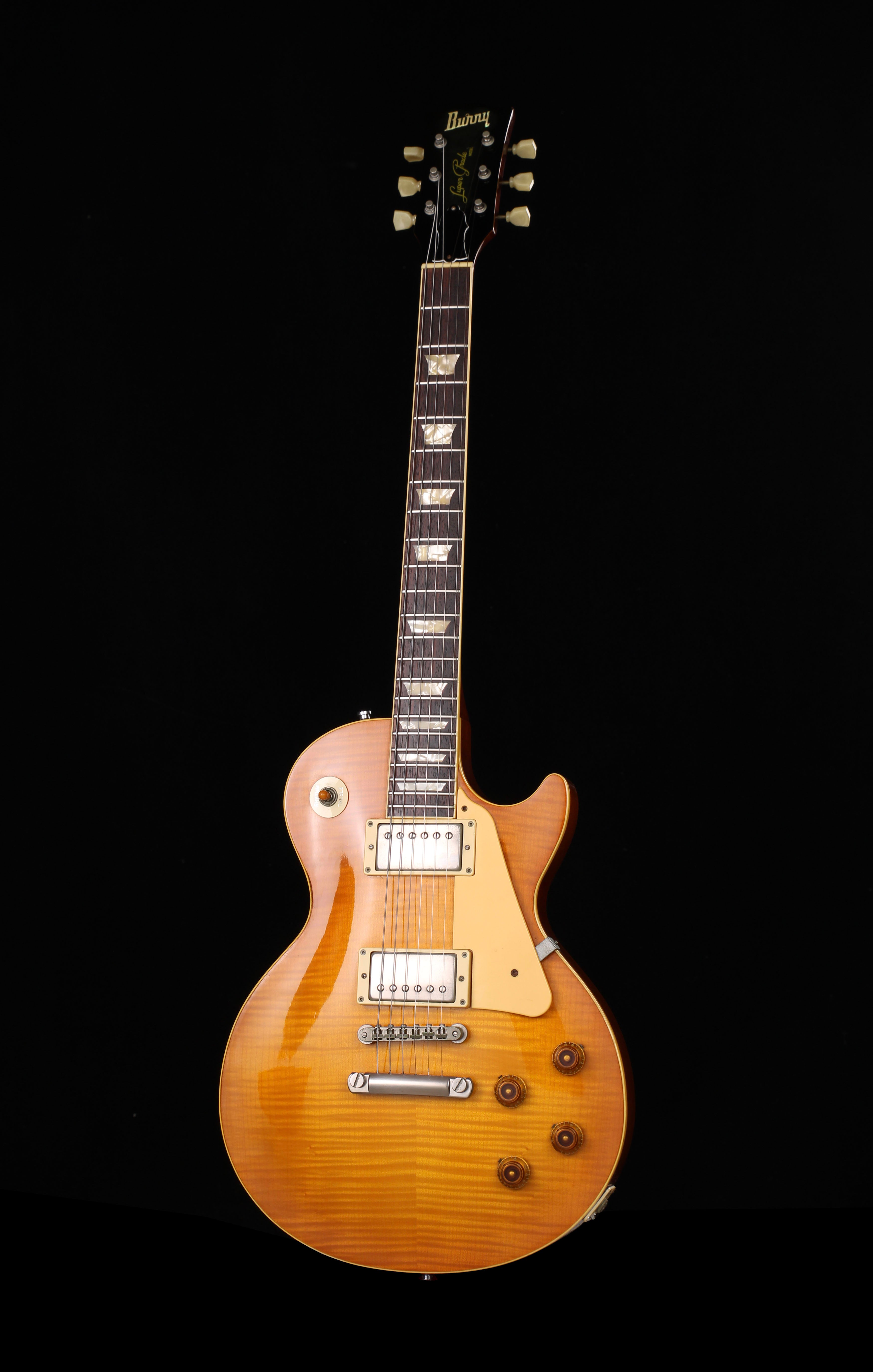 Burny RLG Les Paul Standard MIJ Honey Sunburst – Soul Drifter Guitars