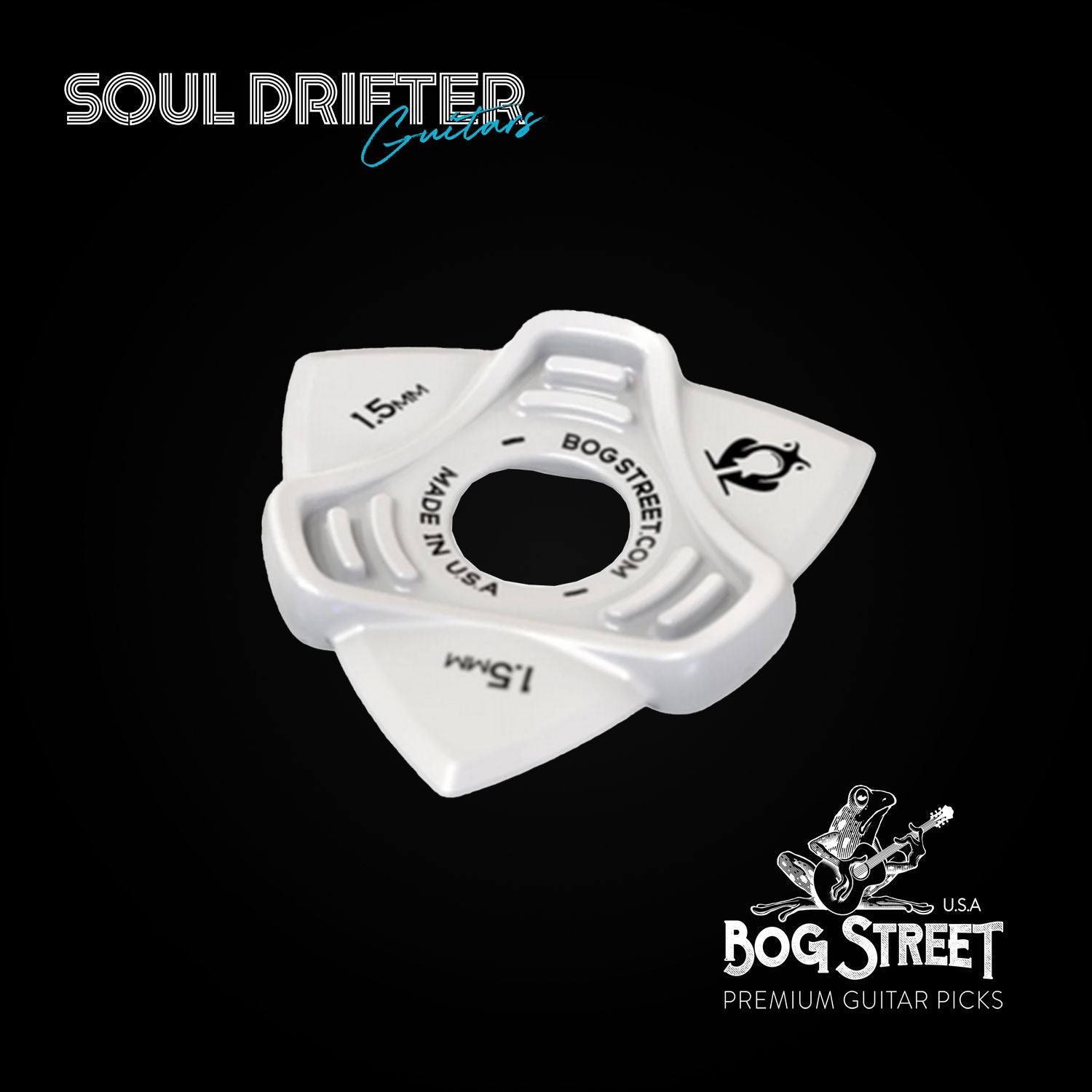 Bog Street LEAP Series Lead Ergonomic Guitar Pick
