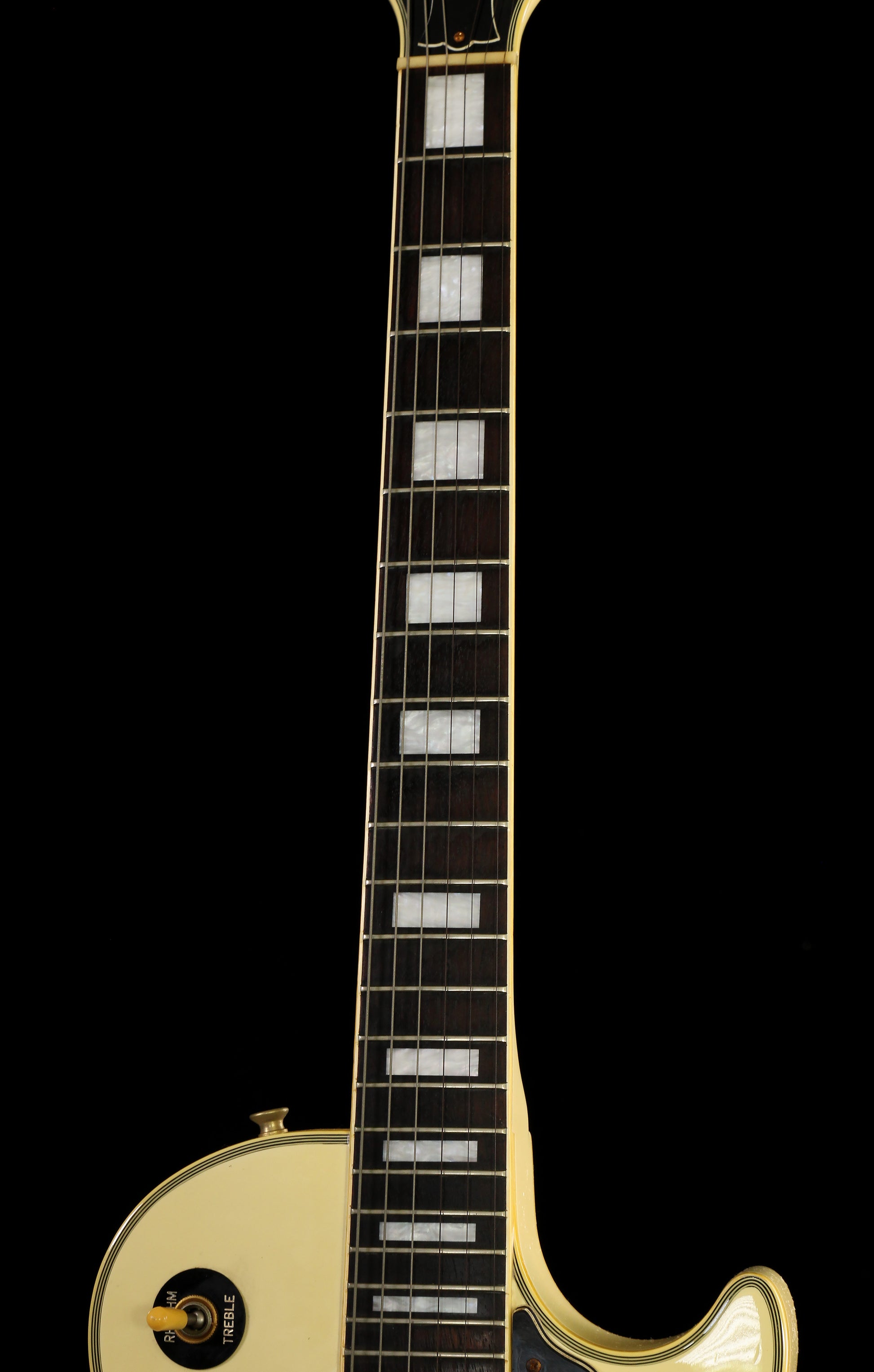 Burny RLC-70 Les Paul Custom MIJ Antique White