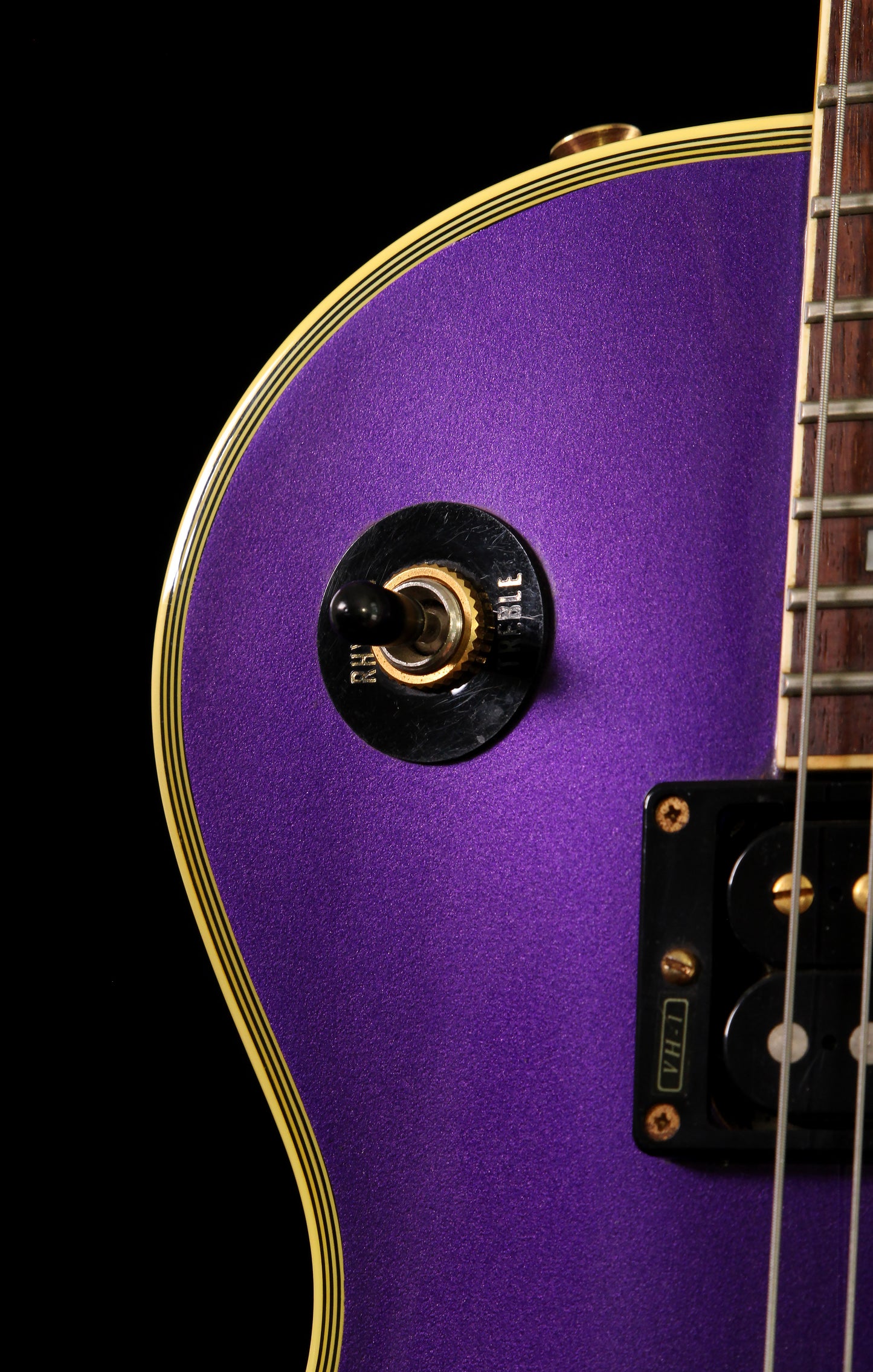 Burny RLC-70 Les Paul Custom MIJ Rare Custom Ordered Metallic Purple