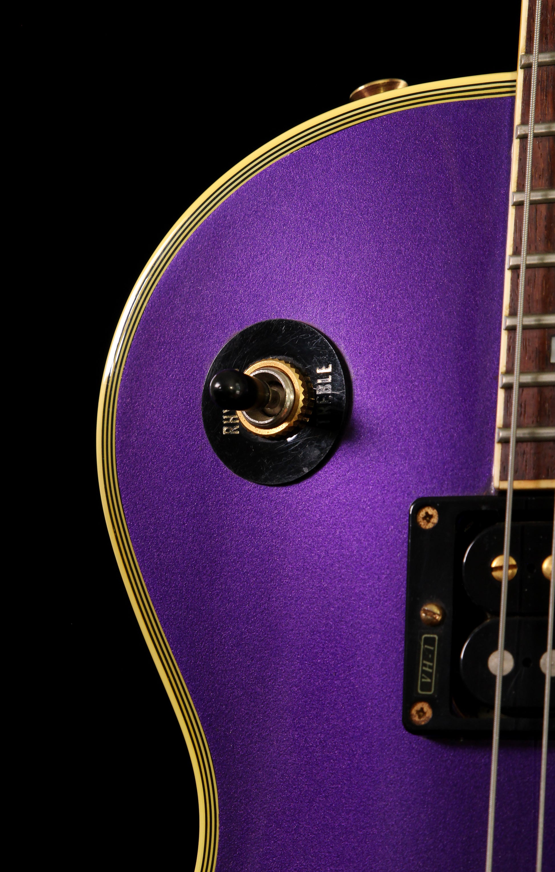 Burny RLC-70 Les Paul Custom MIJ Rare Custom Ordered Metallic Purple