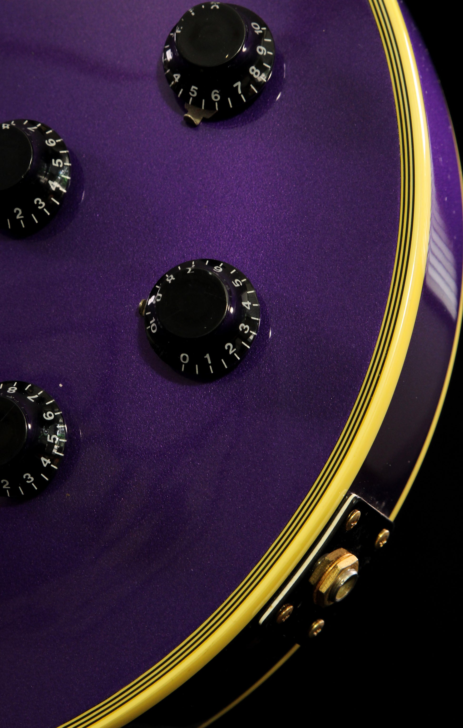 Burny RLC-70 Les Paul Custom MIJ Rare Custom Ordered Metallic Purple