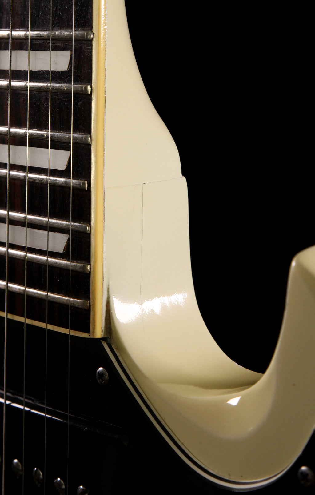 Burny FSG-70 Custom Order MIJ SG Cream White 1980s