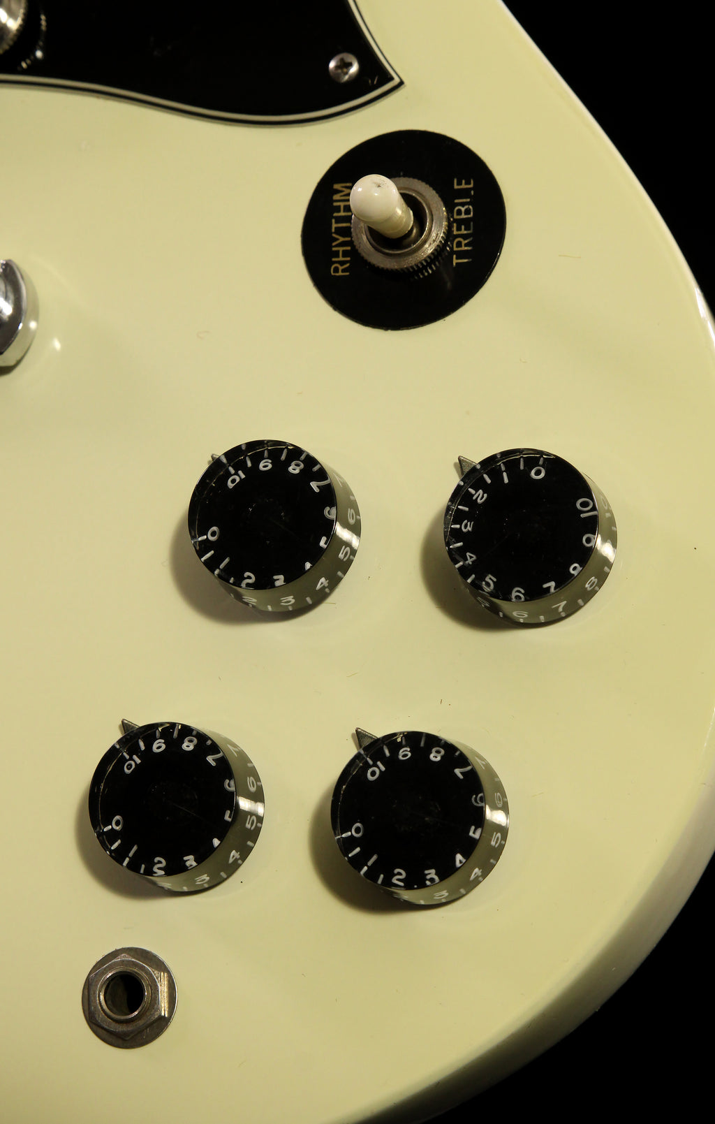 Burny FSG-70 Custom Order MIJ SG Cream White 1980s