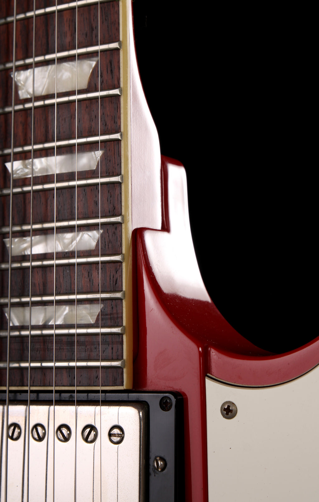 Burny FB-80Z Ziggy Matsuo Sounin Signature Firebird Cardinal Red