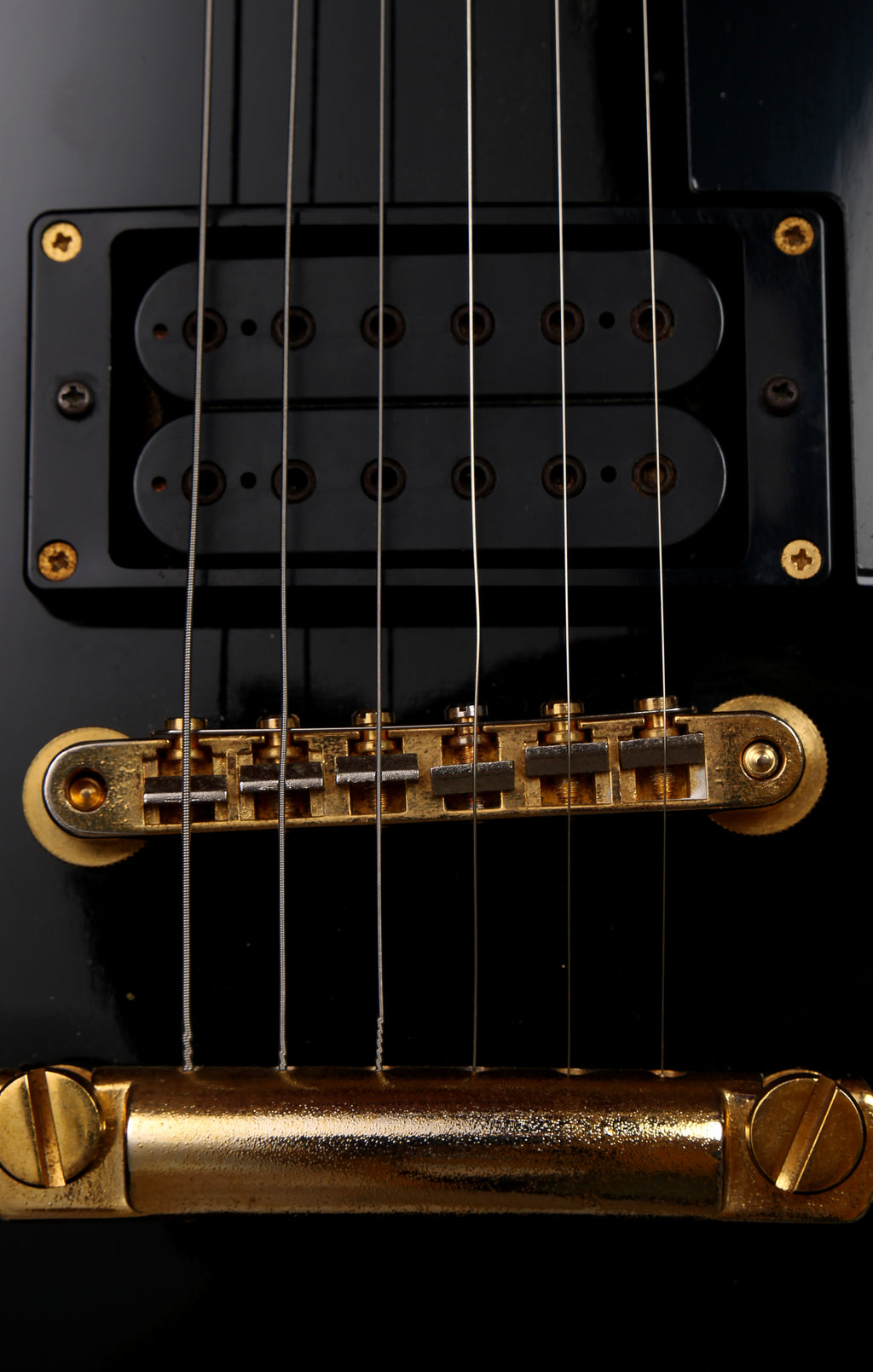 Burny RLC-105X Pata Les Paul Custom Ebony  w/Sustainer System