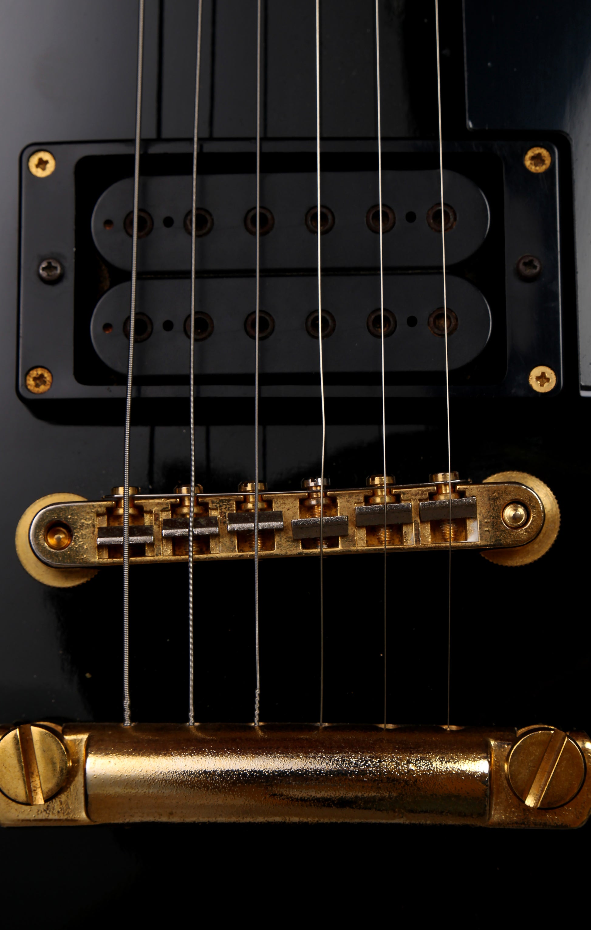 Burny RLC-105X Pata Les Paul Custom Ebony  w/Sustainer System