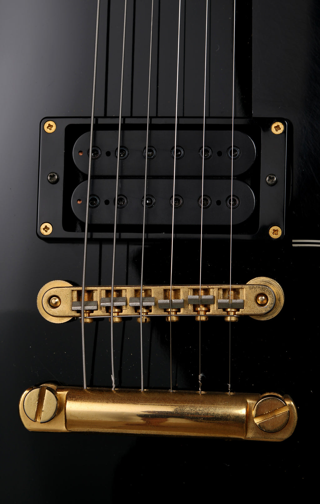 Burny RLC-105X Pata Les Paul Custom Ebony  w/ Sustainer System