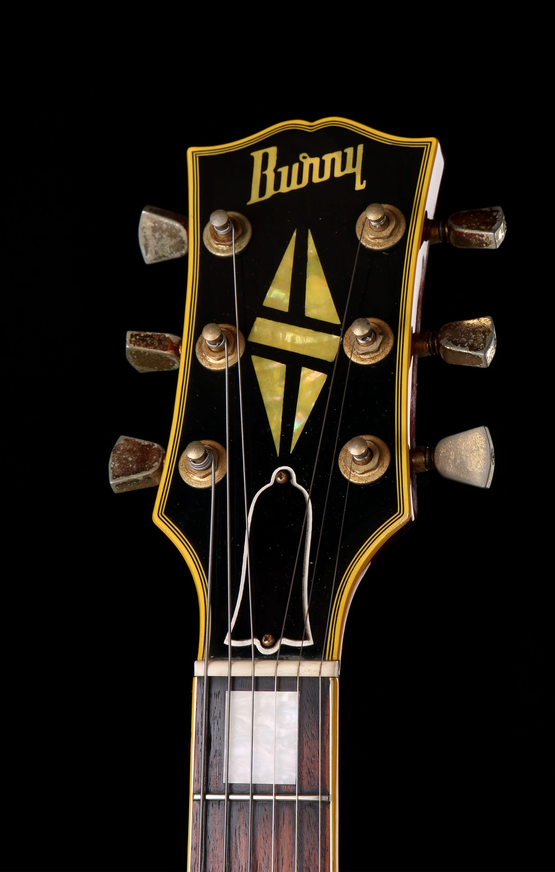 Burny RLC-60 Les Paul Custom MIJ Cherry Sunburst Early 90s