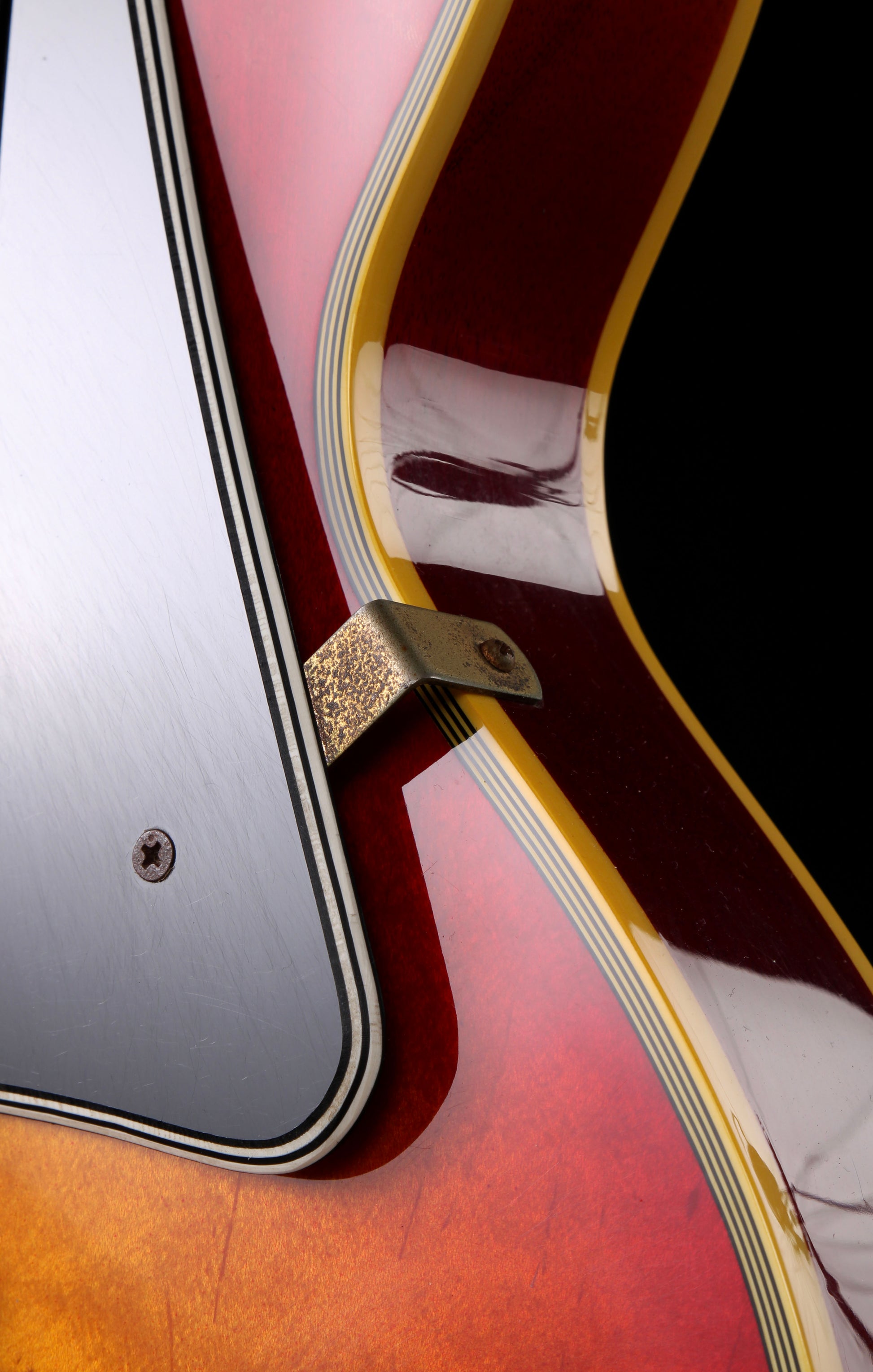 Burny RLC-60 Les Paul Custom MIJ Cherry Sunburst Early 90s