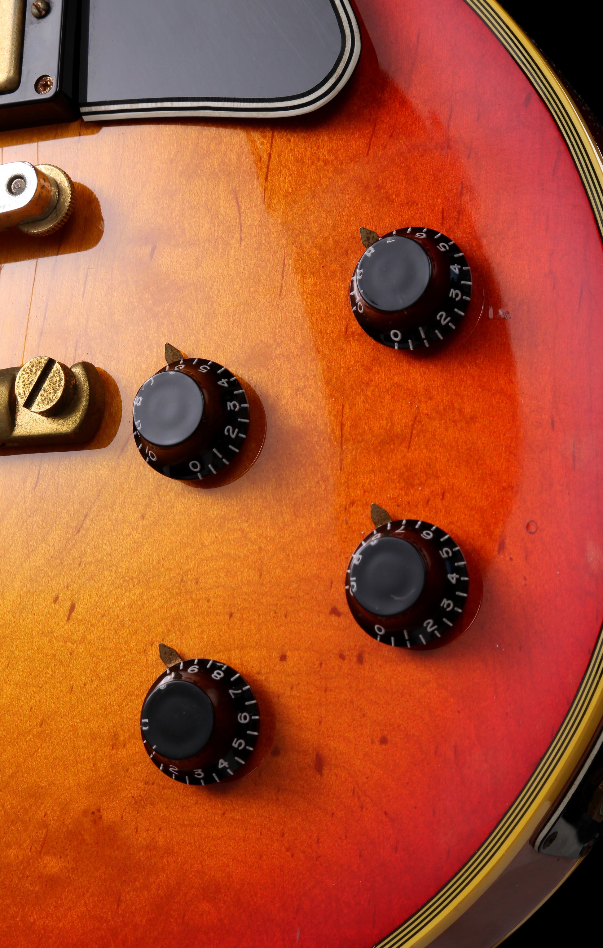Burny RLC-60 Les Paul Custom MIJ Cherry Sunburst Early 90s