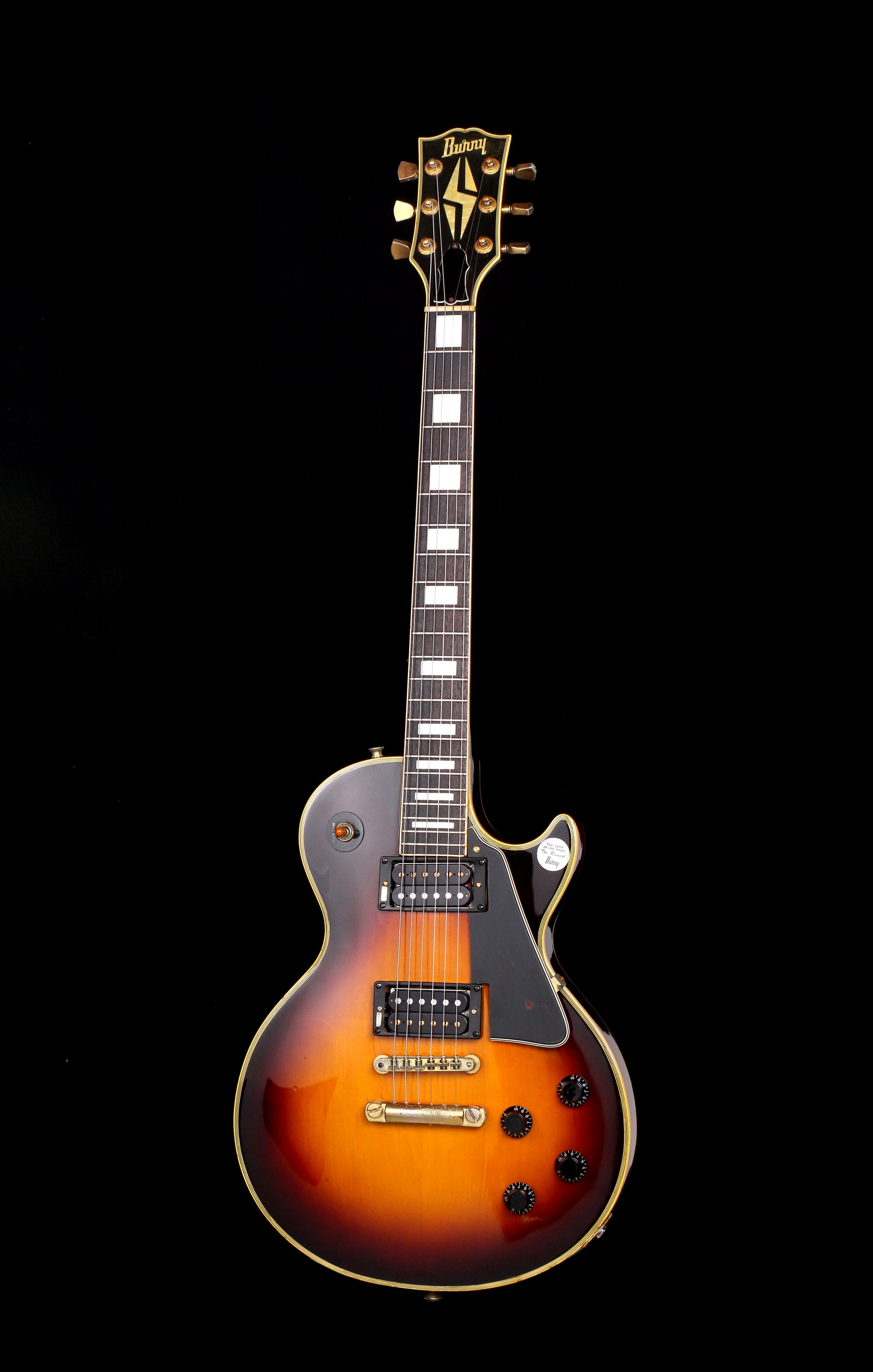 les paul custom tobacco Burny RLC-60 Les Paul Custom MIJ Tobacco Sunburst Early 90s – Soul Drifter  Guitars