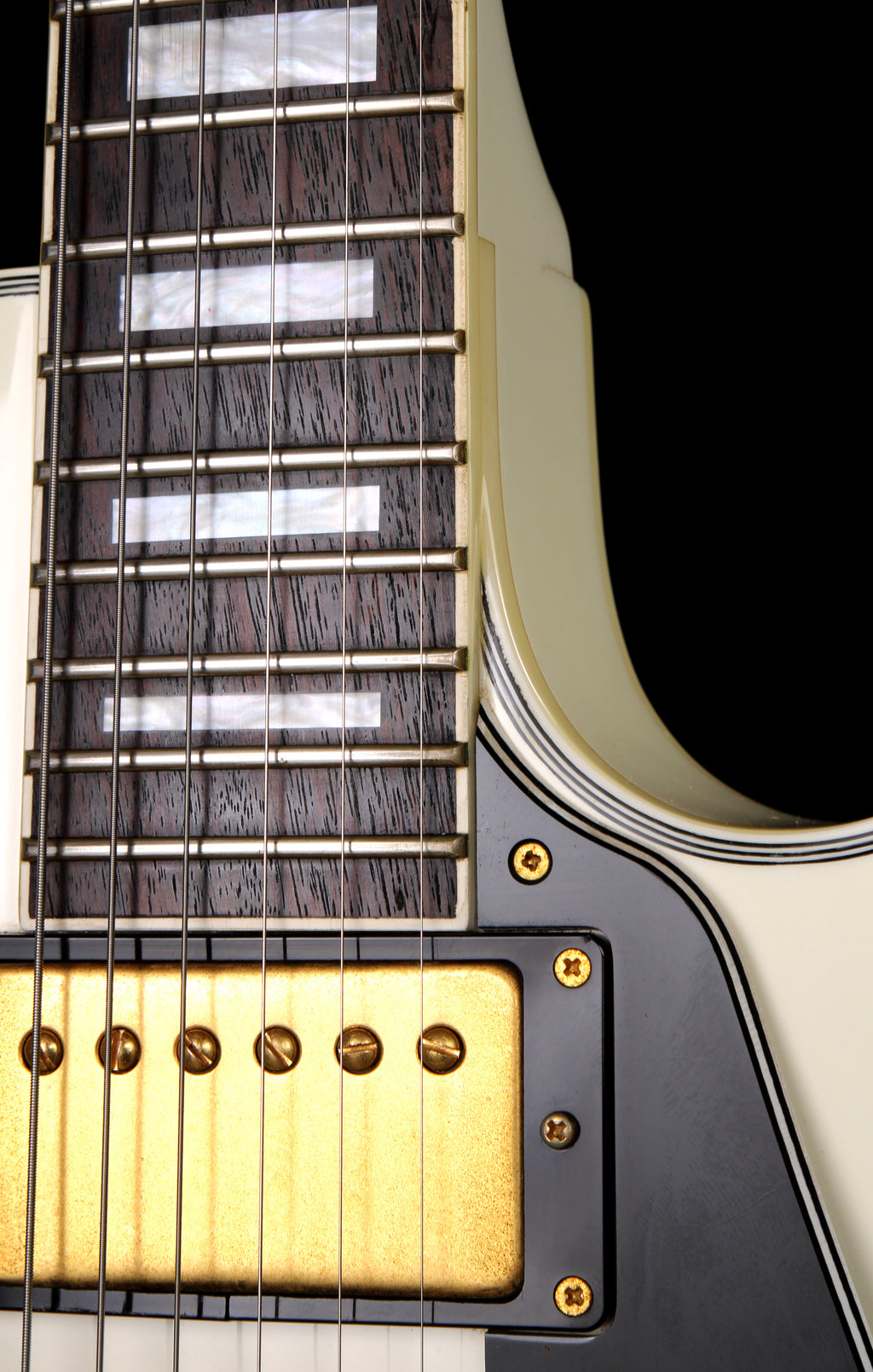 Burny RLC-60 Les Paul Custom MIJ White