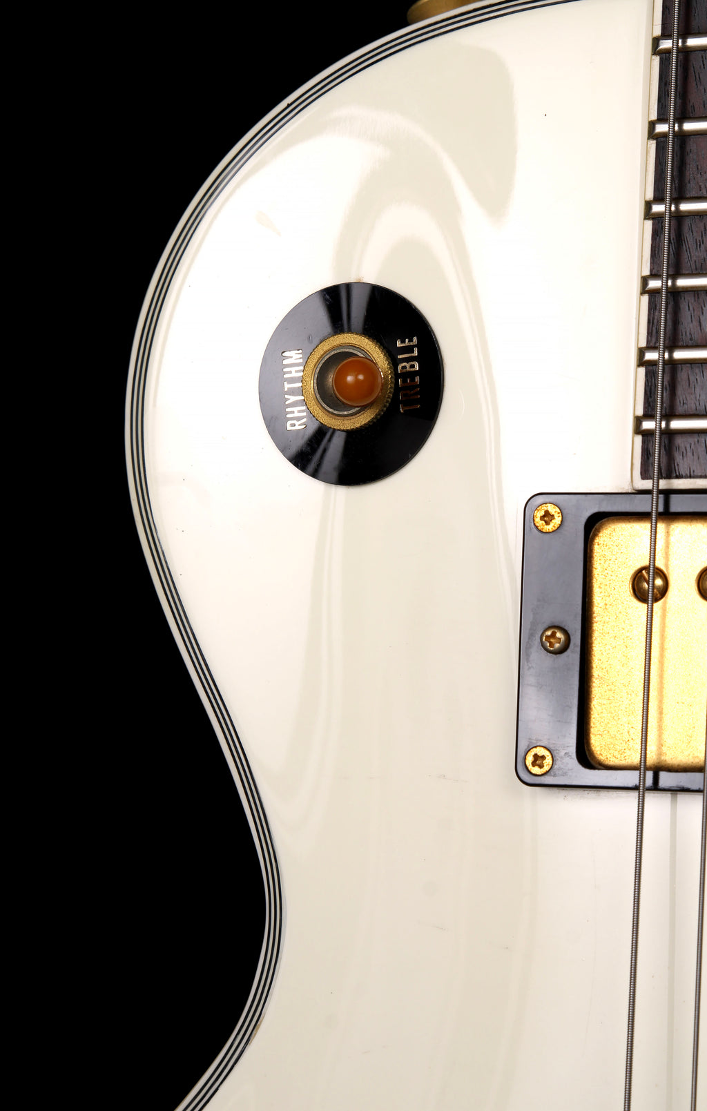Burny RLC-60 Les Paul Custom MIJ White