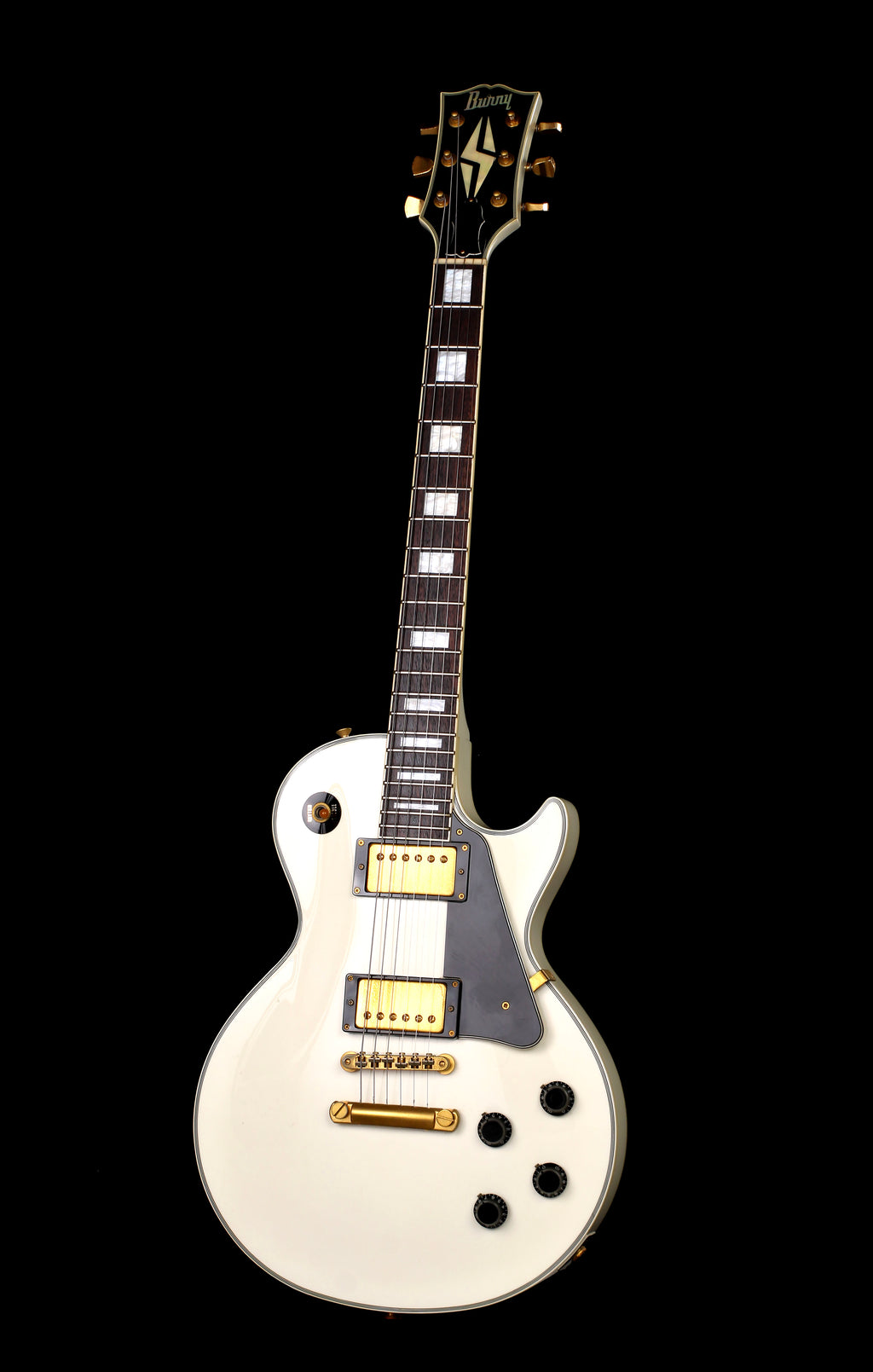 Burny RLC-60 Les Paul Custom MIJ White