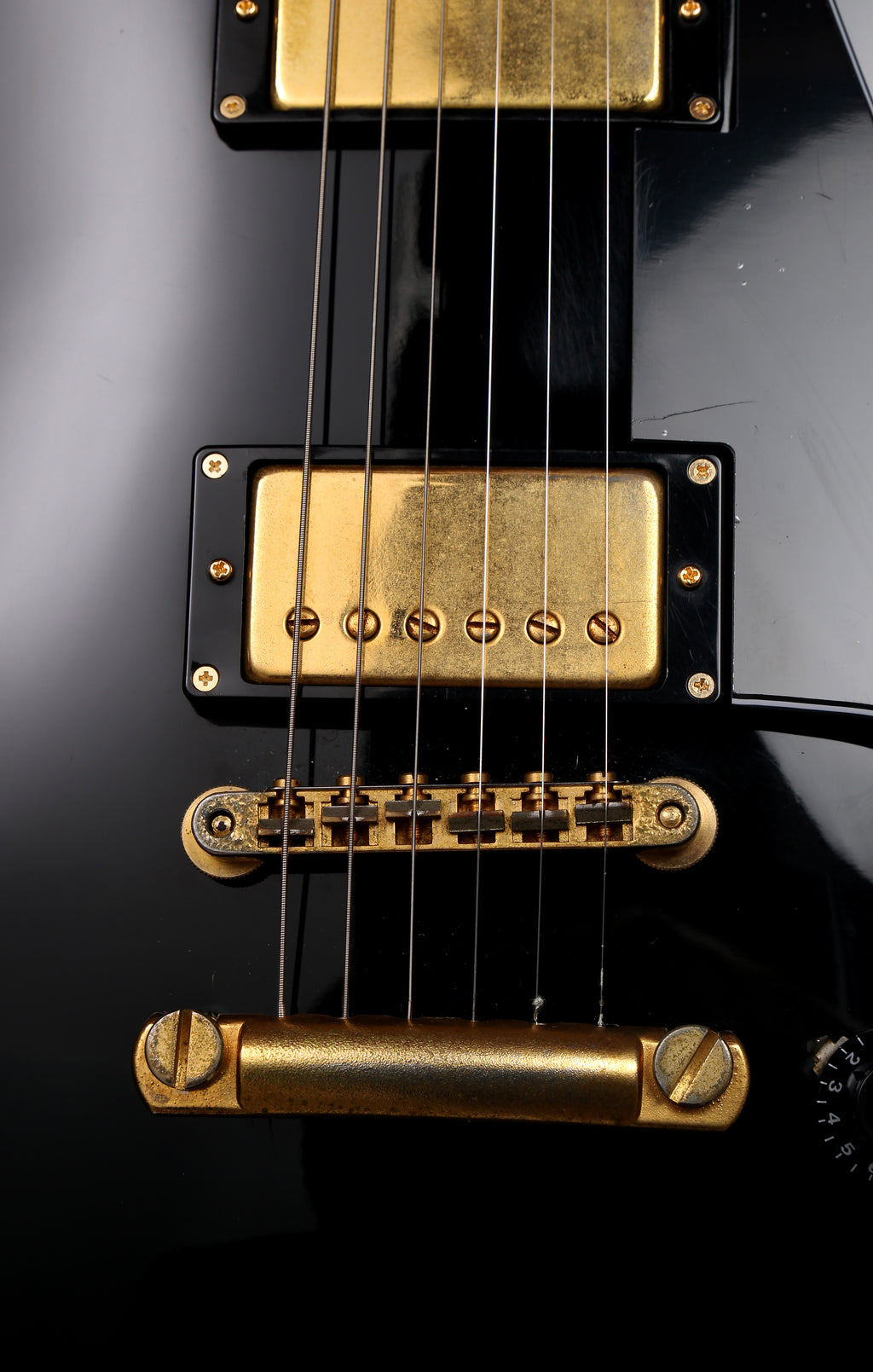 Burny RLC-70 Les Paul Custom Ebony 90s MIJ