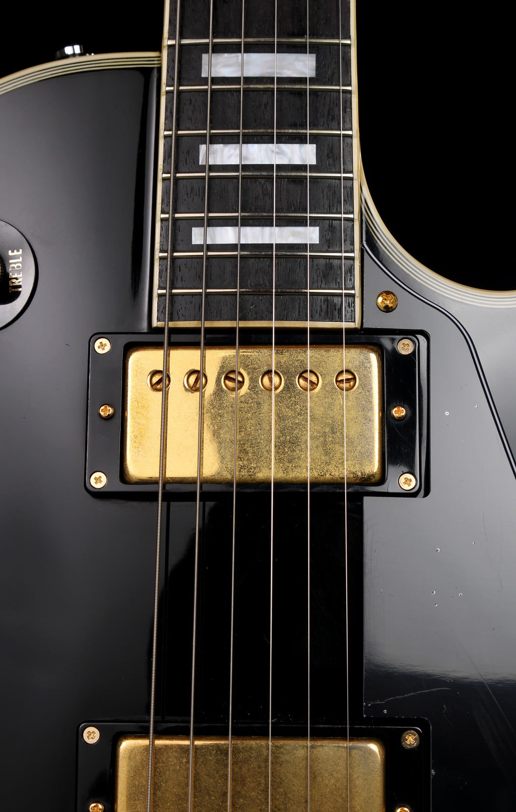Burny RLC-70 Les Paul Custom Ebony 90s MIJ