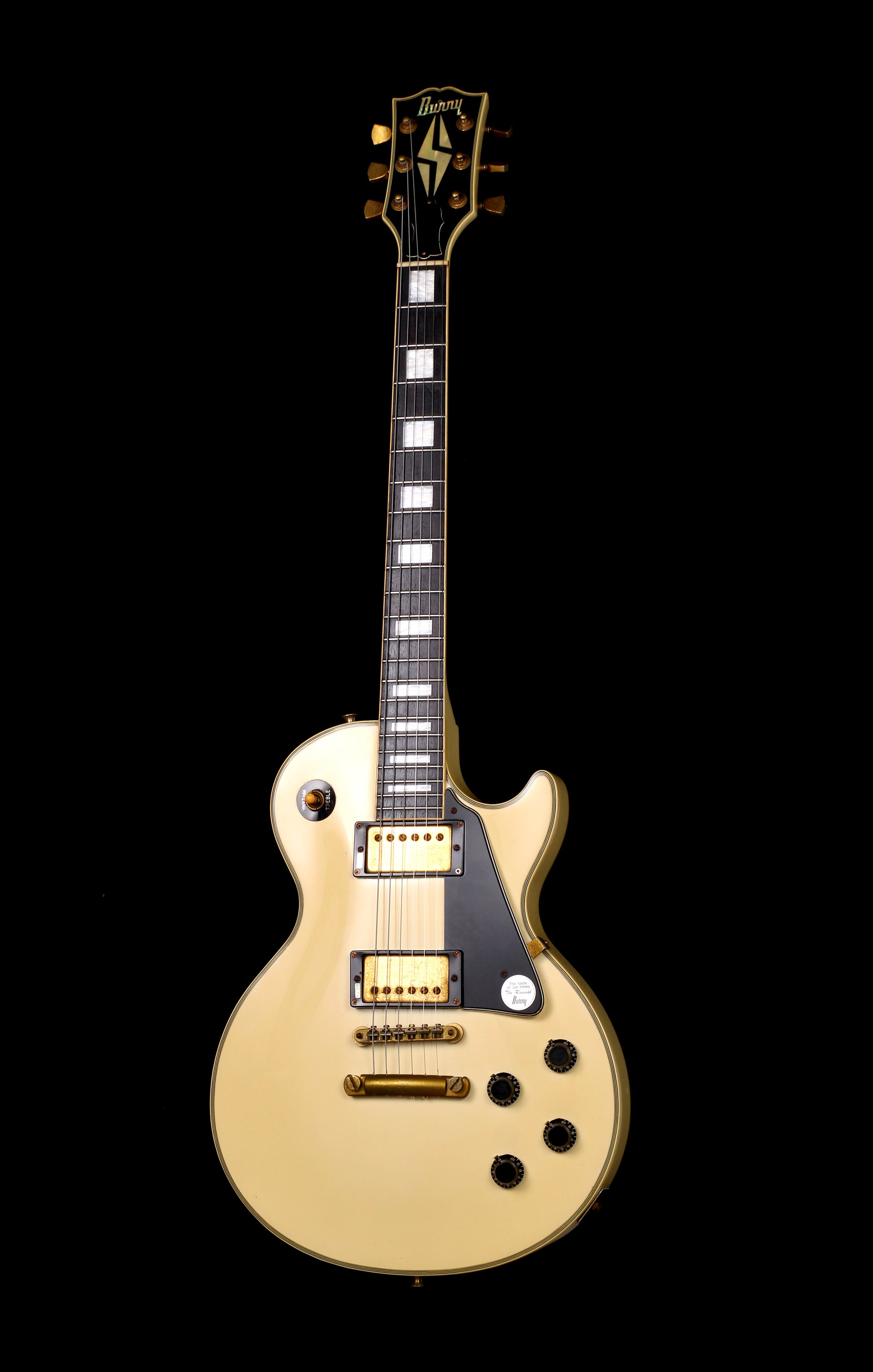 Burny RLC-70 Les Paul Custom MIJ Antique White