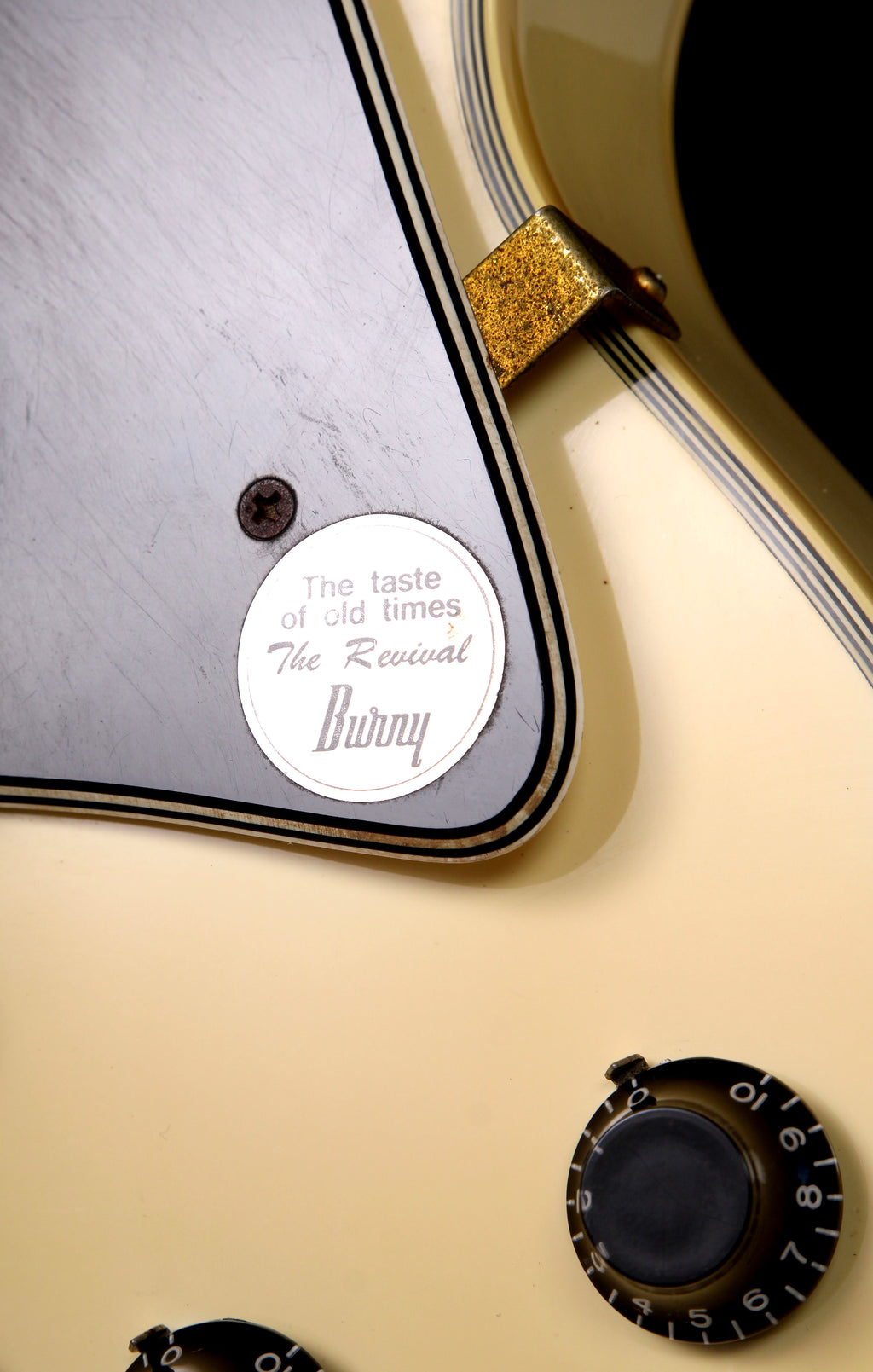 Burny RLC-70 Les Paul Custom MIJ Antique White