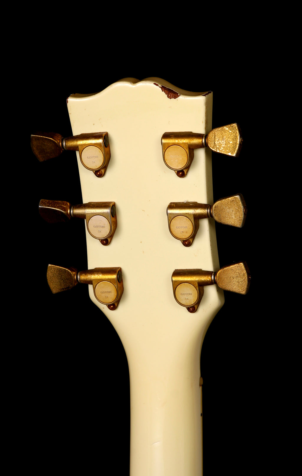 Burny RLC-70 Les Paul Custom MIJ Antique White