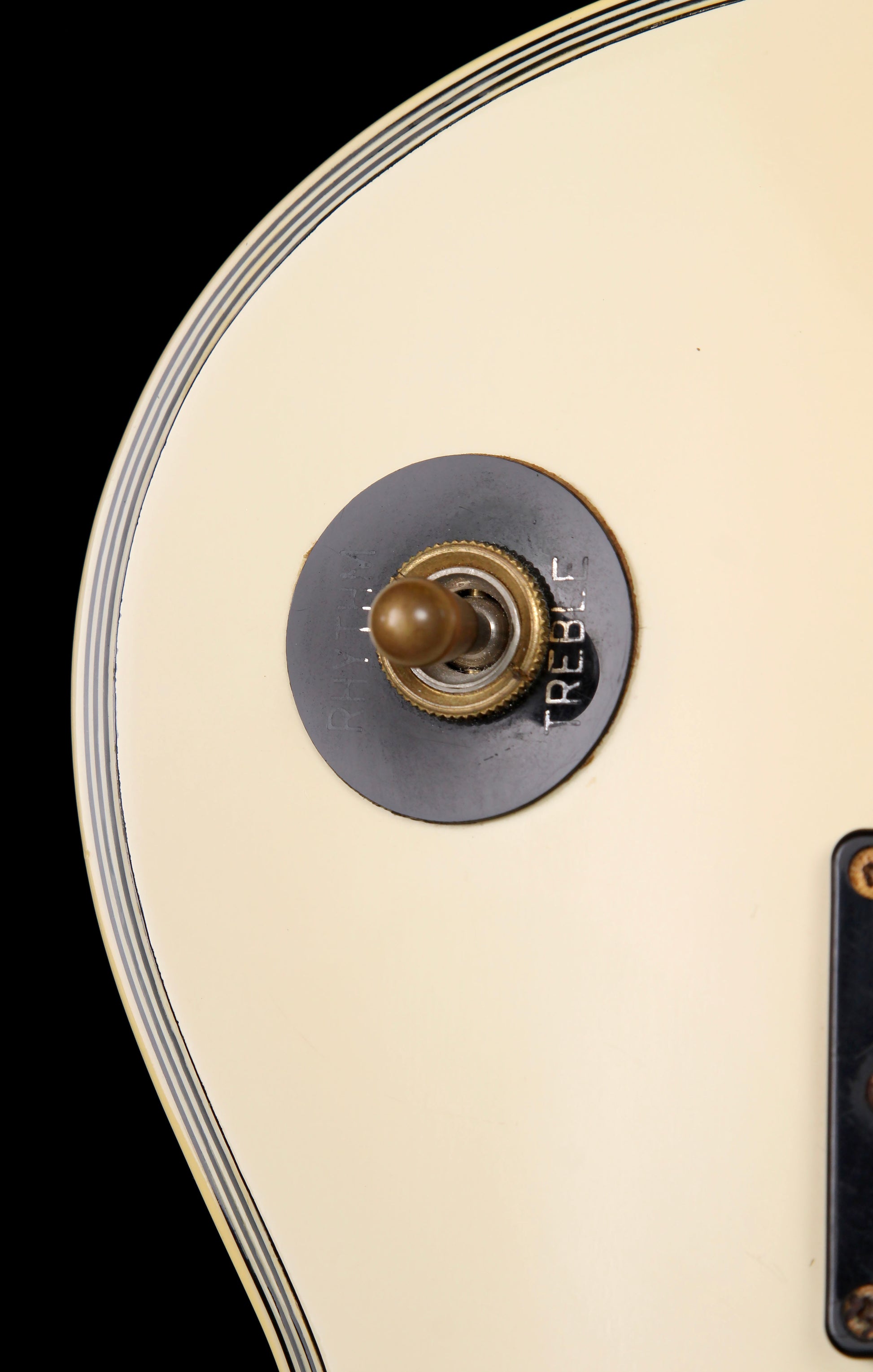 Burny RLC-70 Les Paul Custom MIJ Antique White