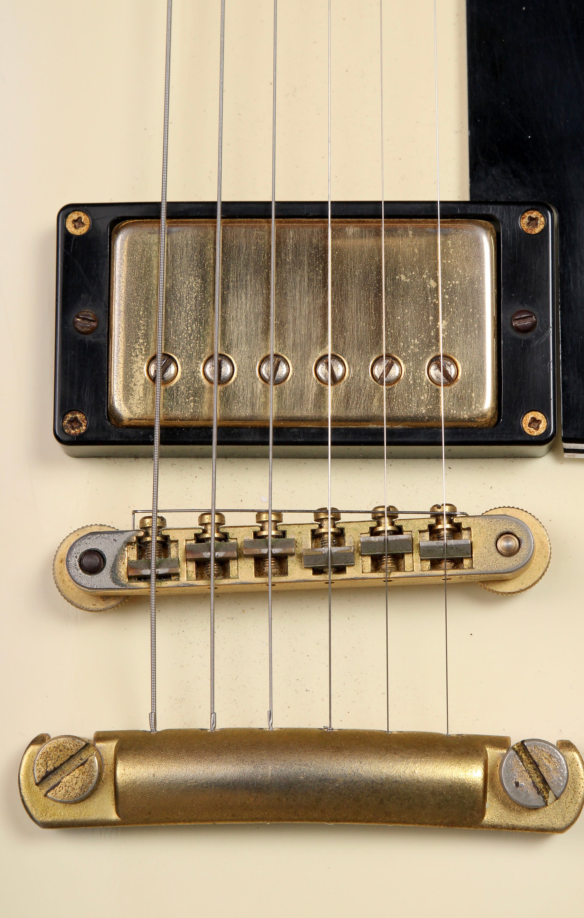 Burny RLC-70 Les Paul Custom MIJ Antique White