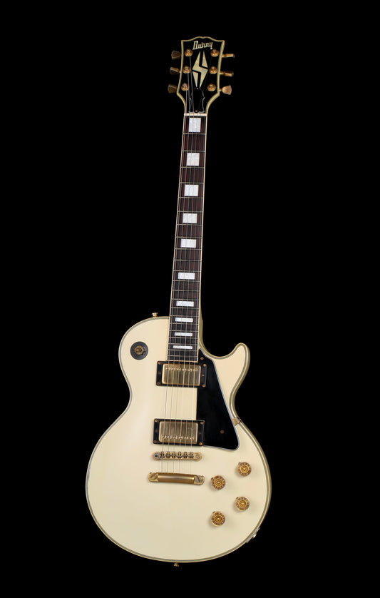 Burny RLC-70 Les Paul Custom MIJ Antique White
