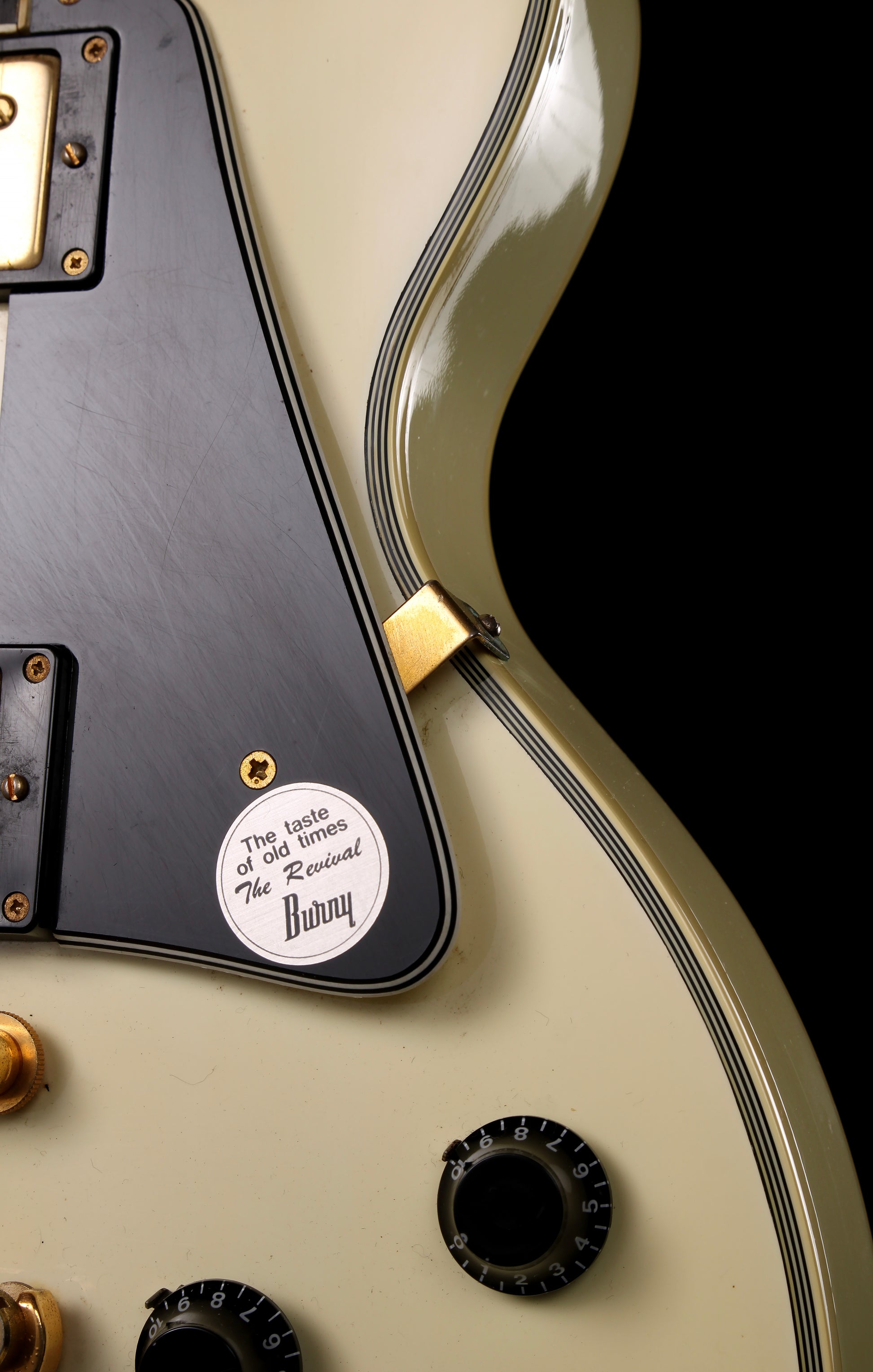 Burny RLC-70 Les Paul Custom White Early 90s