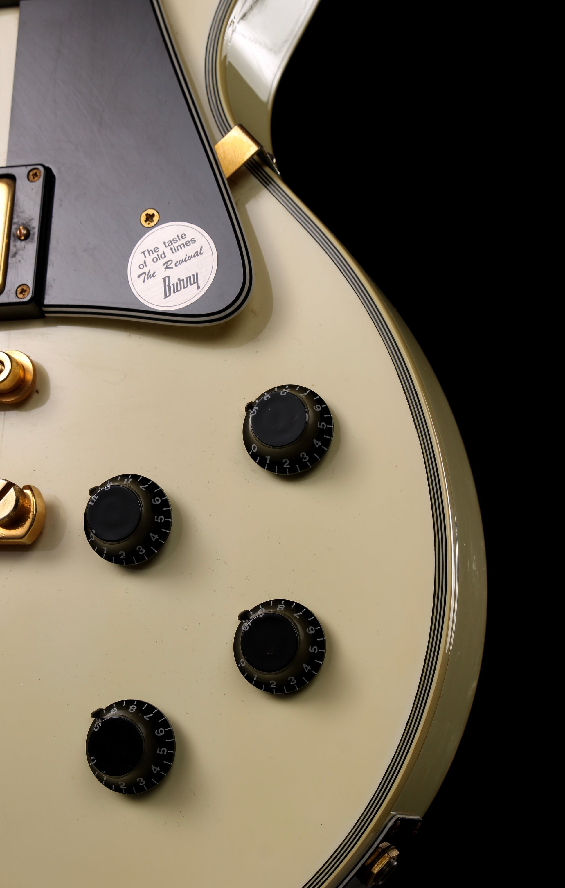 Burny RLC-70 Les Paul Custom White Early 90s