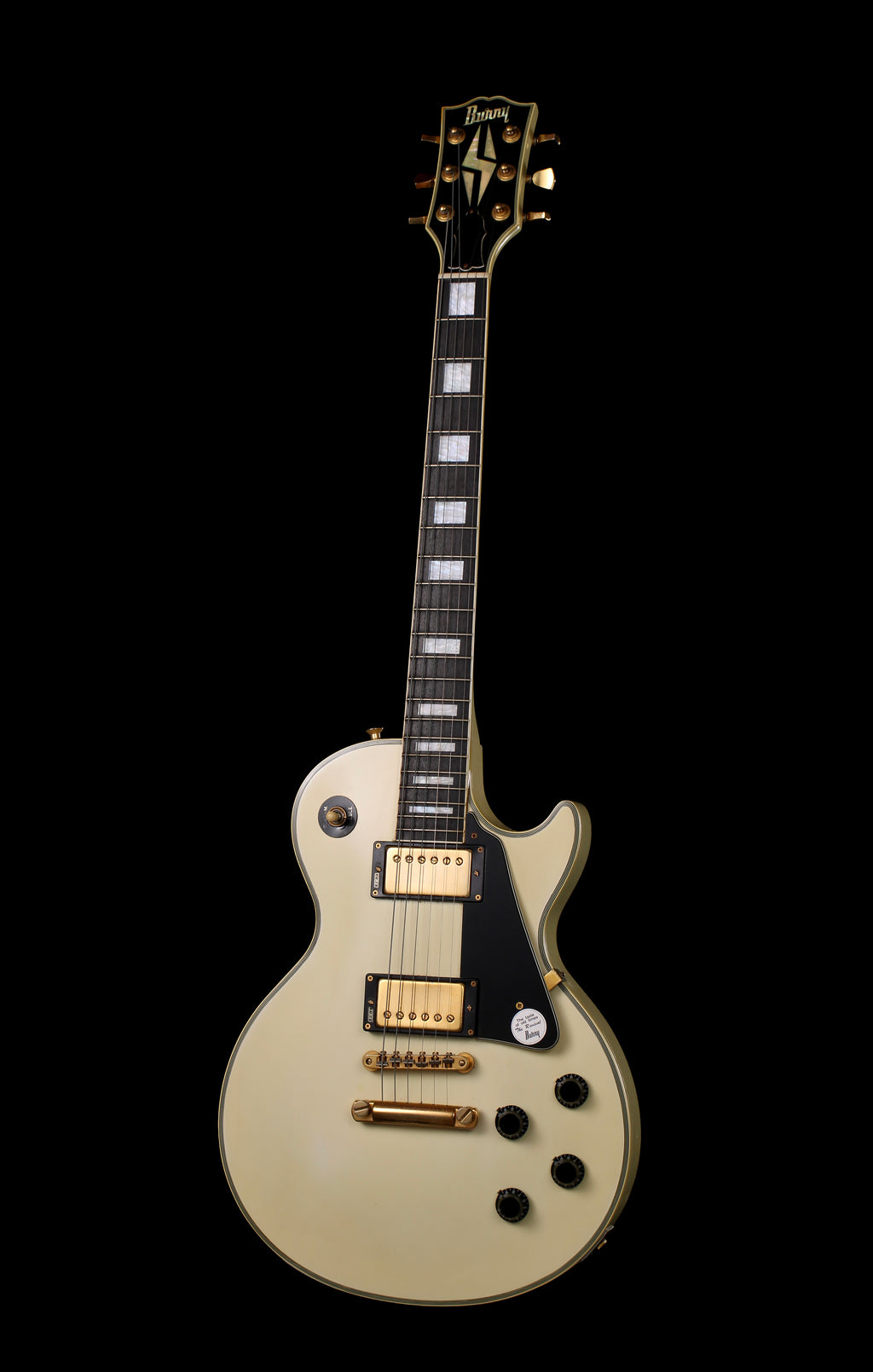 Burny RLC-70 Les Paul Custom White Early 90s