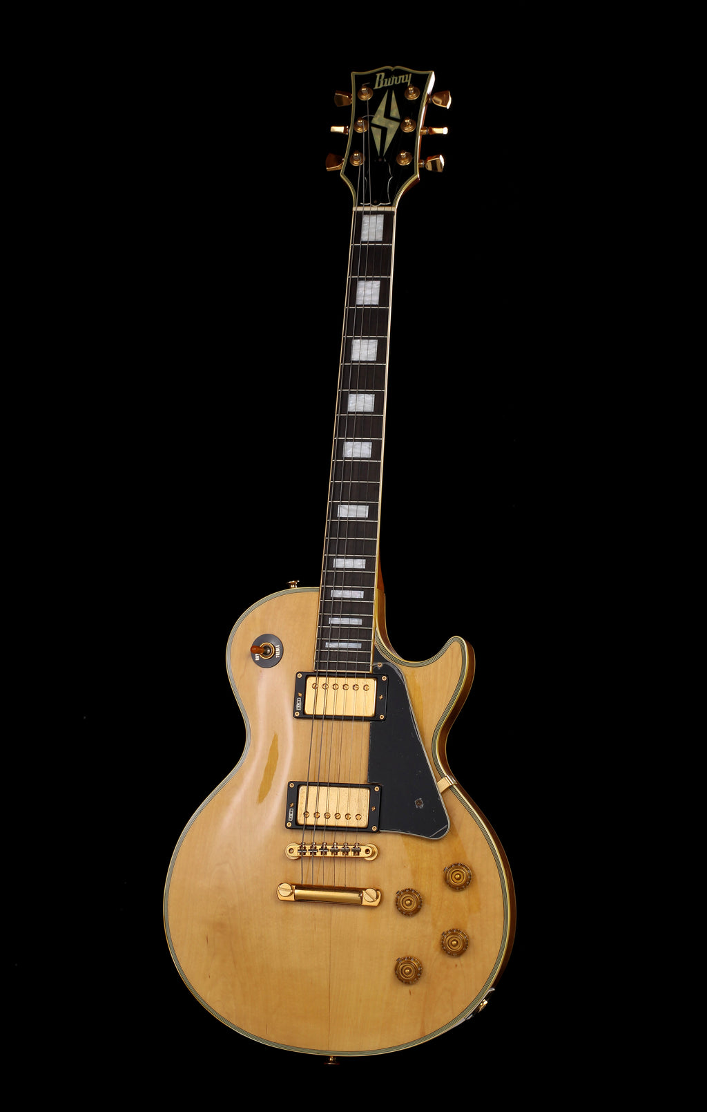 Burny RLC-80 Les Paul Custom MIJ Rare Special Store Run Natural