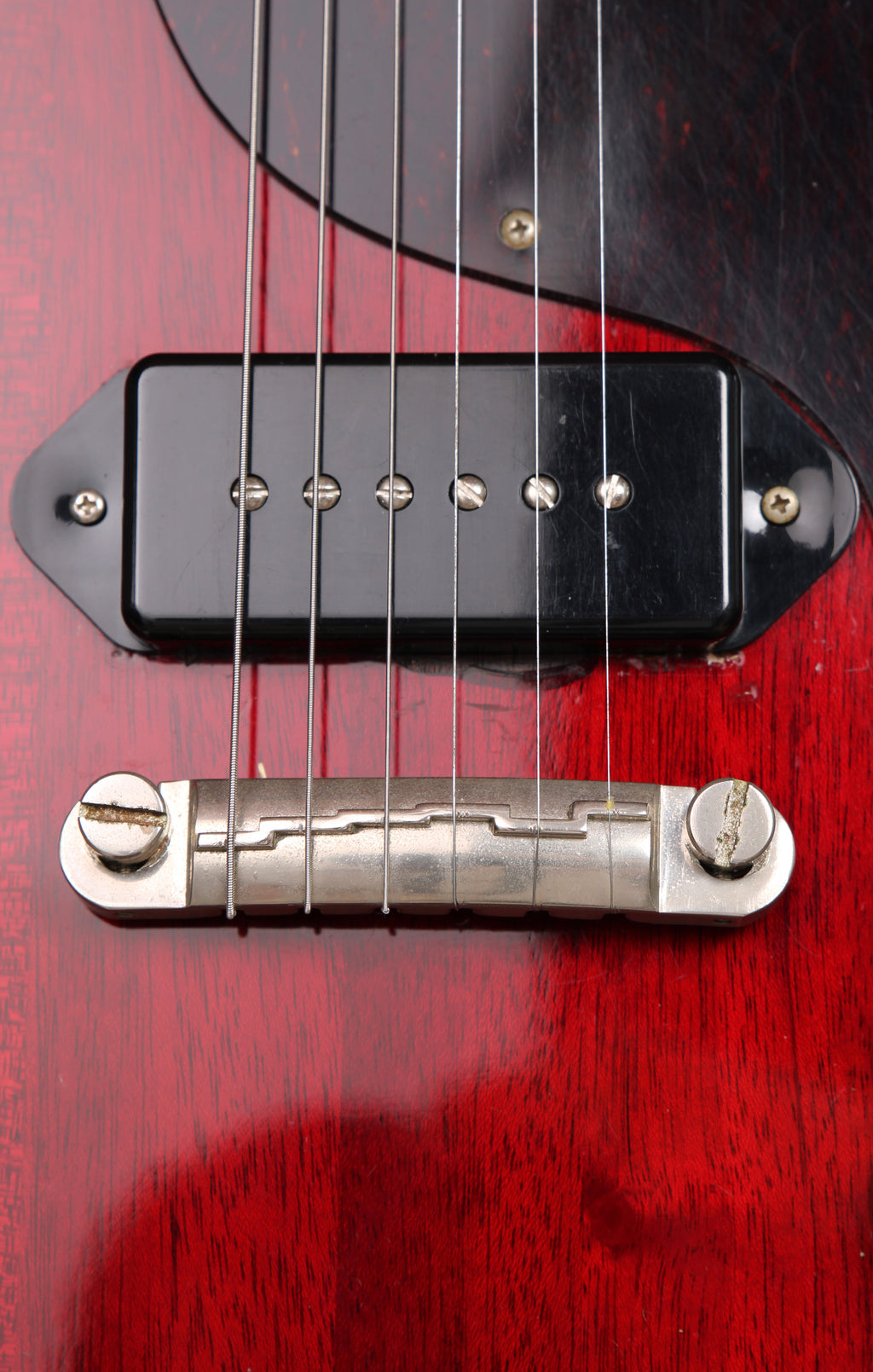 Burny RTV-55 Les Paul Junior Rock n' Roll Version Cherry MIJ